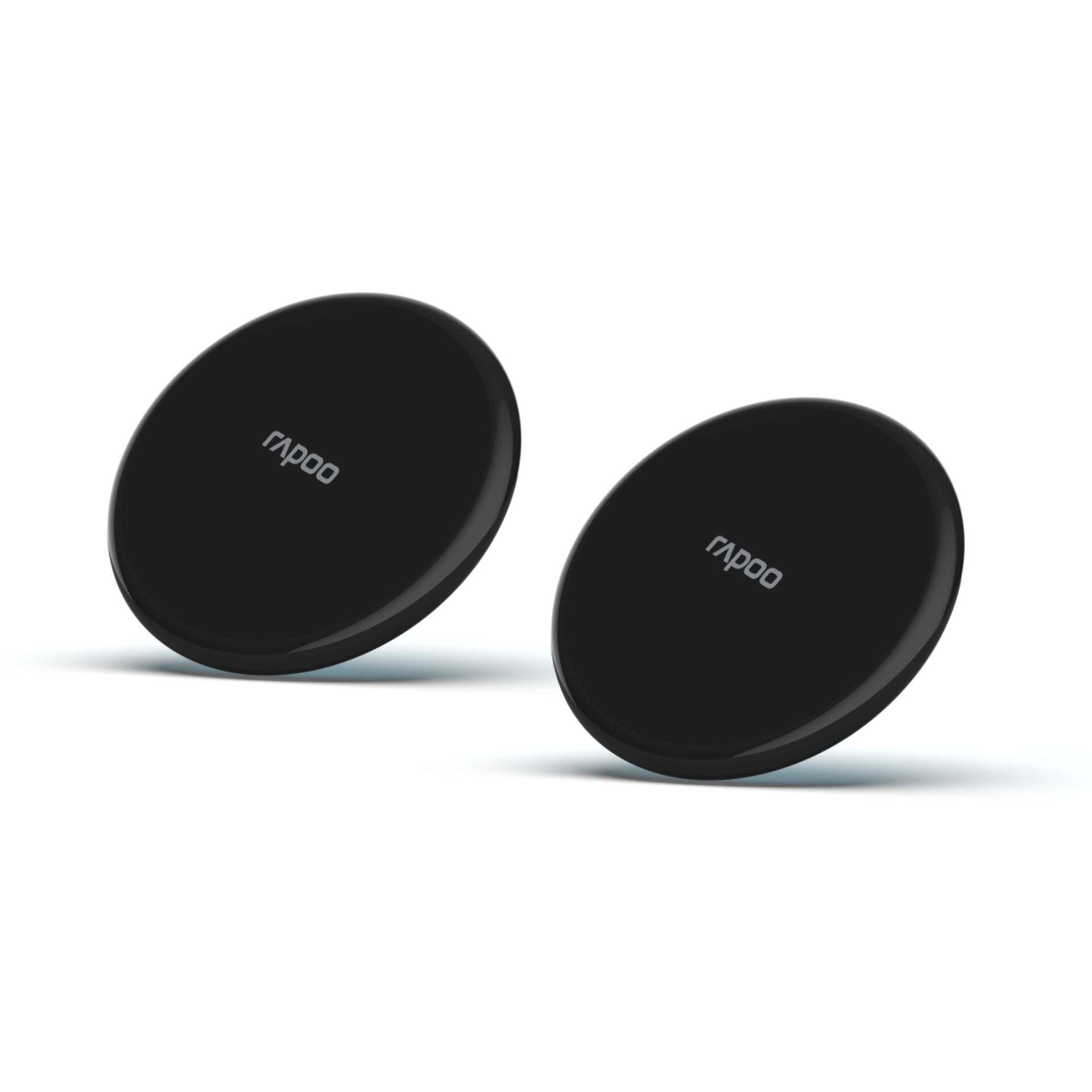 Rapoo XC105 2er-Set, nero caricatore QI Wireless