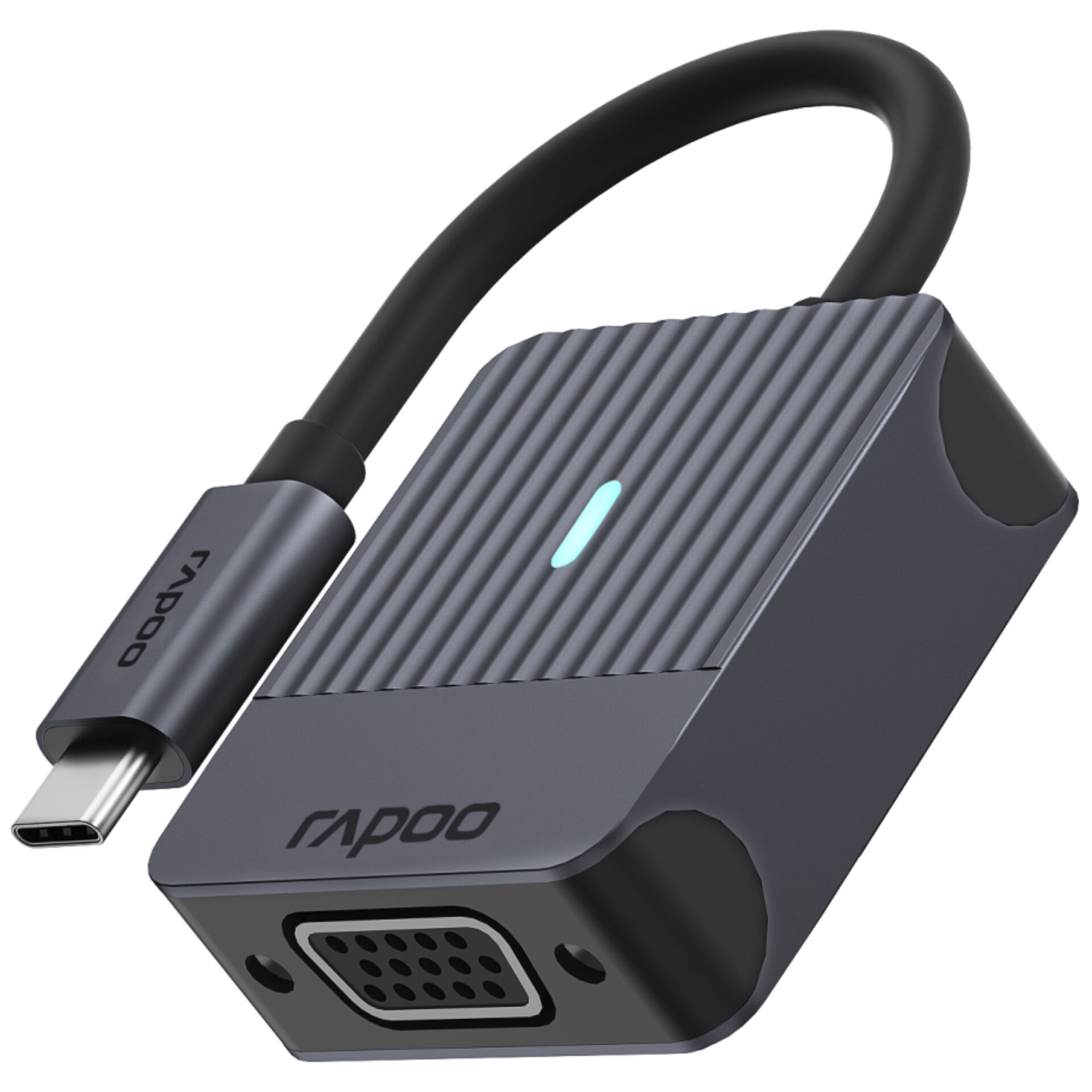 Rapoo USB-C adatt. grigio USB-C a VGA