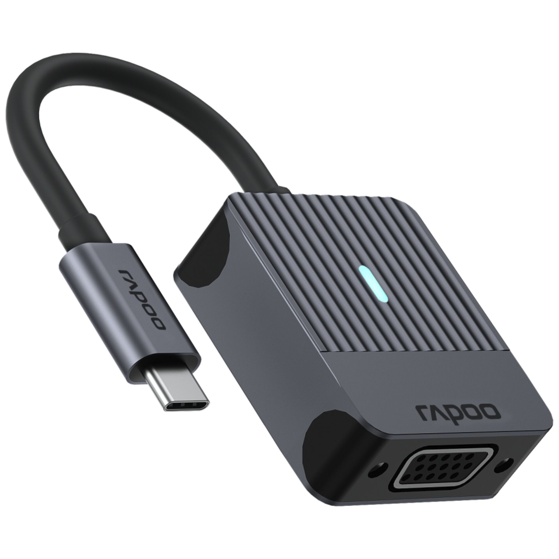 Rapoo USB-C adatt. grigio USB-C a VGA