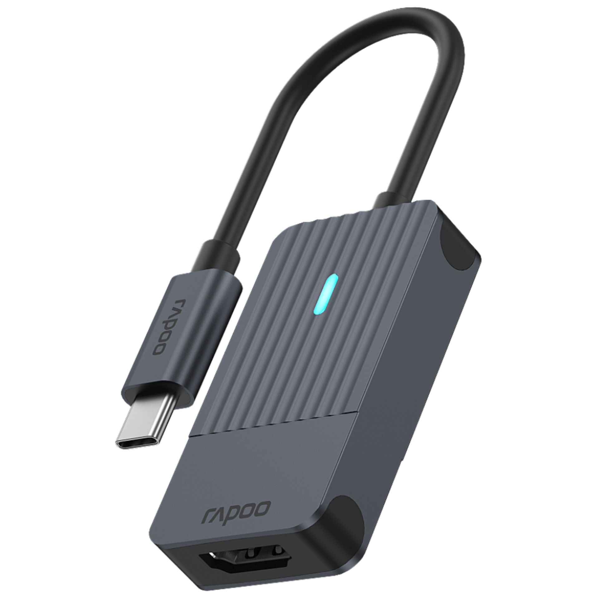 Rapoo USB-C adatt. grigio USB-C a HDMI