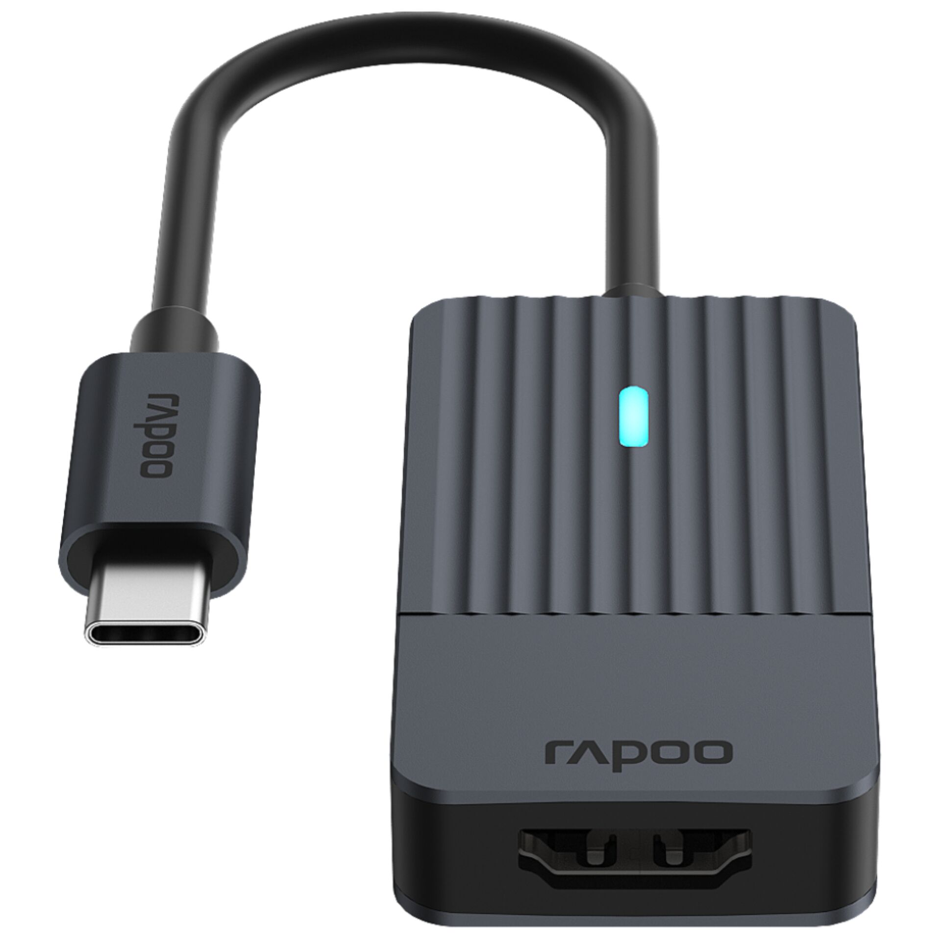 Rapoo USB-C adatt. grigio USB-C a HDMI