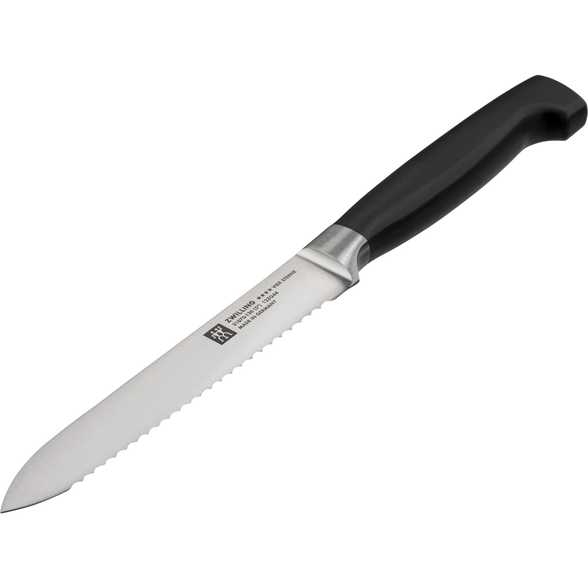 Zwilling Vier Sterne ceppo portacoltelli 7 pz. nero