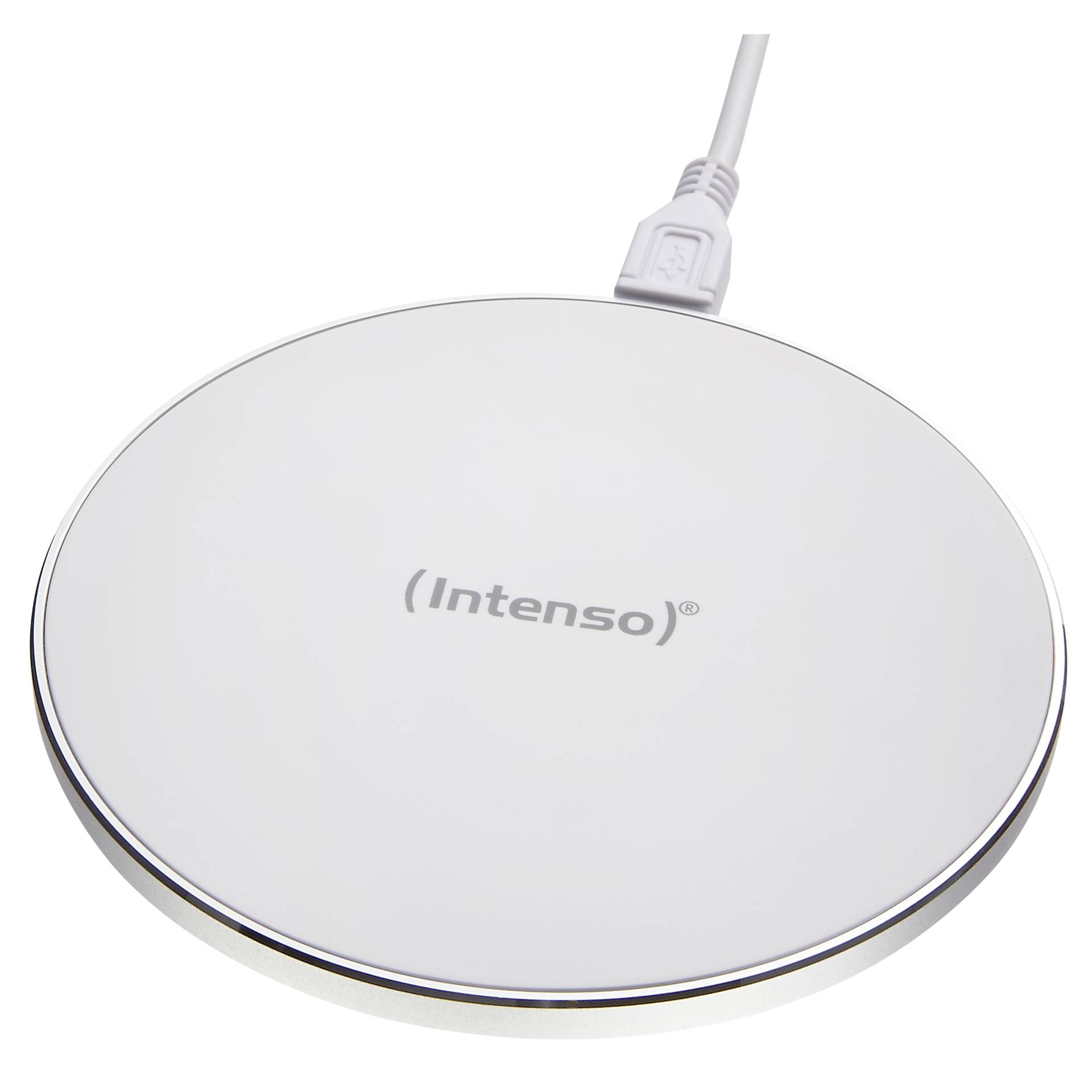 Intenso Wireless Charger QI incl Fast Charge adatt. bianco