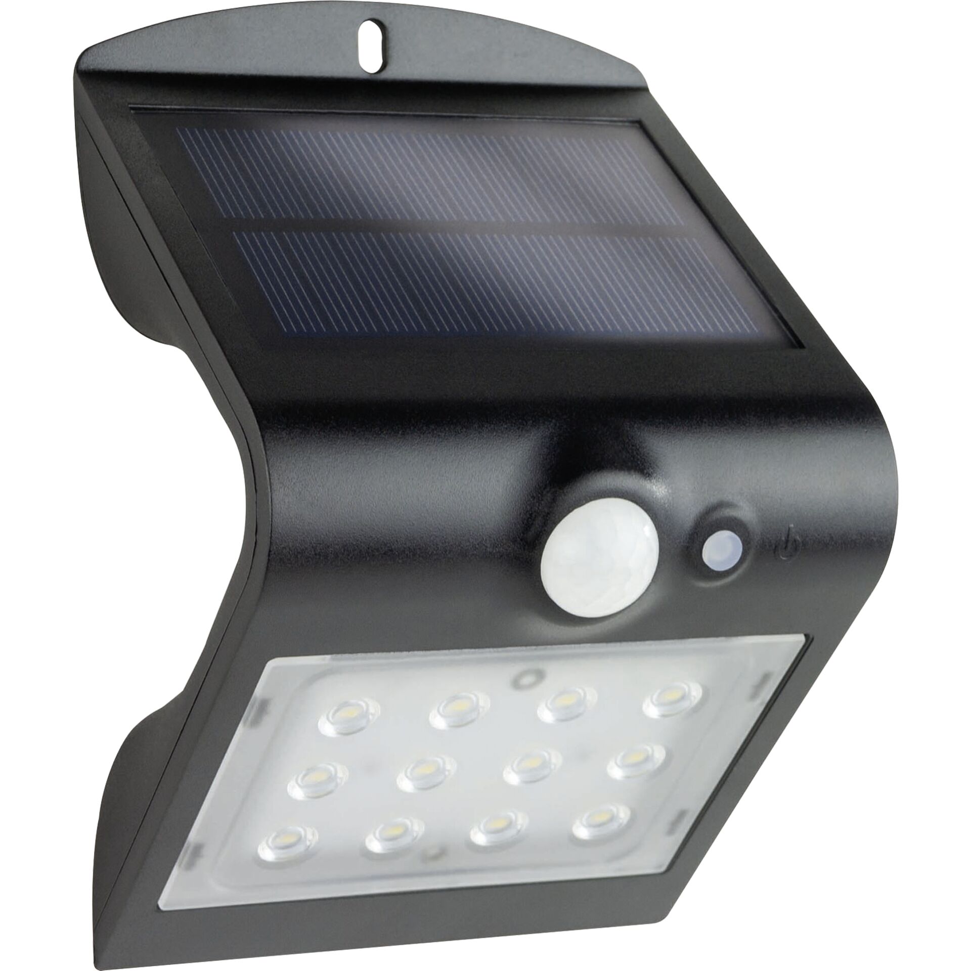 REV Solare LED Butterfly con sensore movimento 1,5W nero