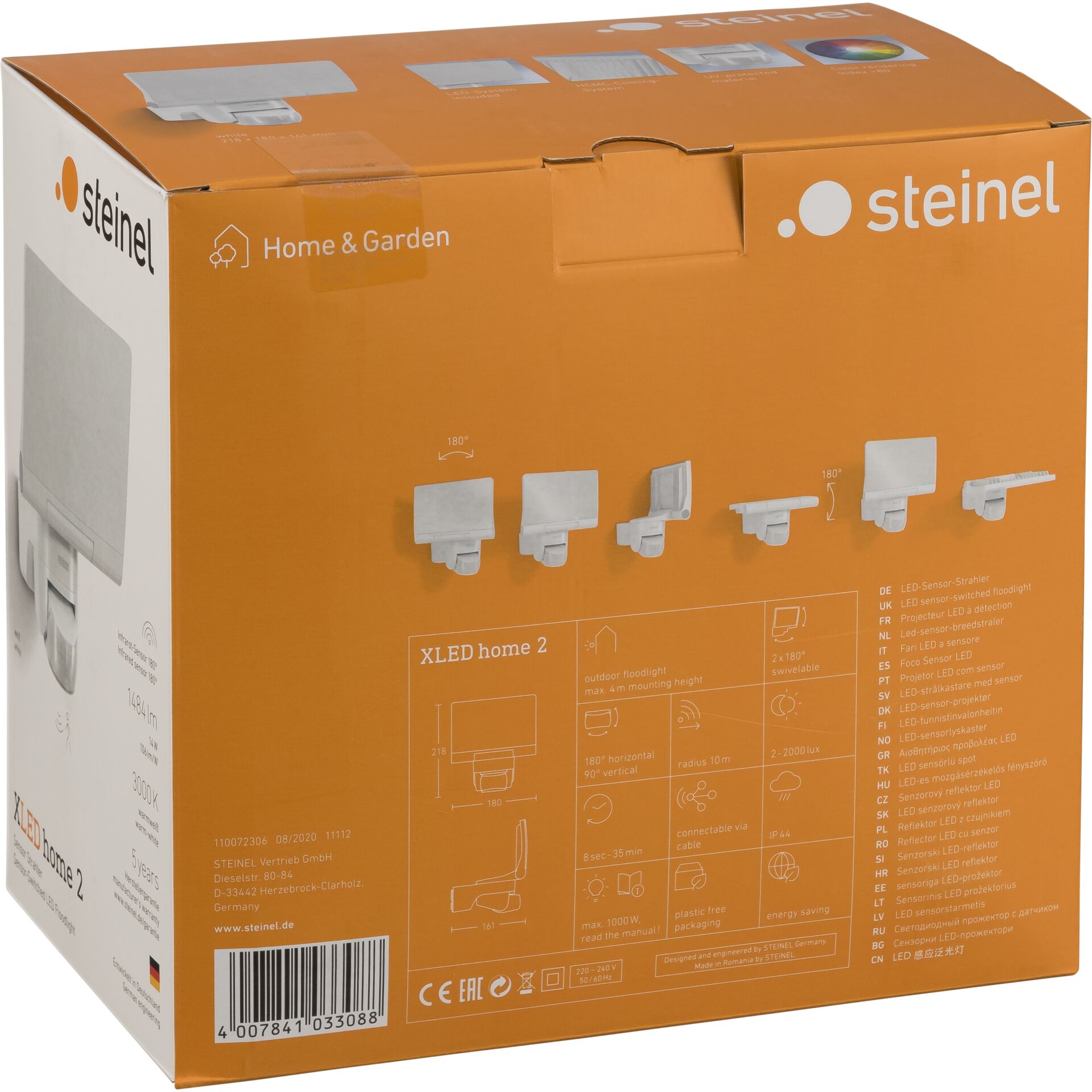 Steinel XLED HOME 2 WS V2 faretto LED