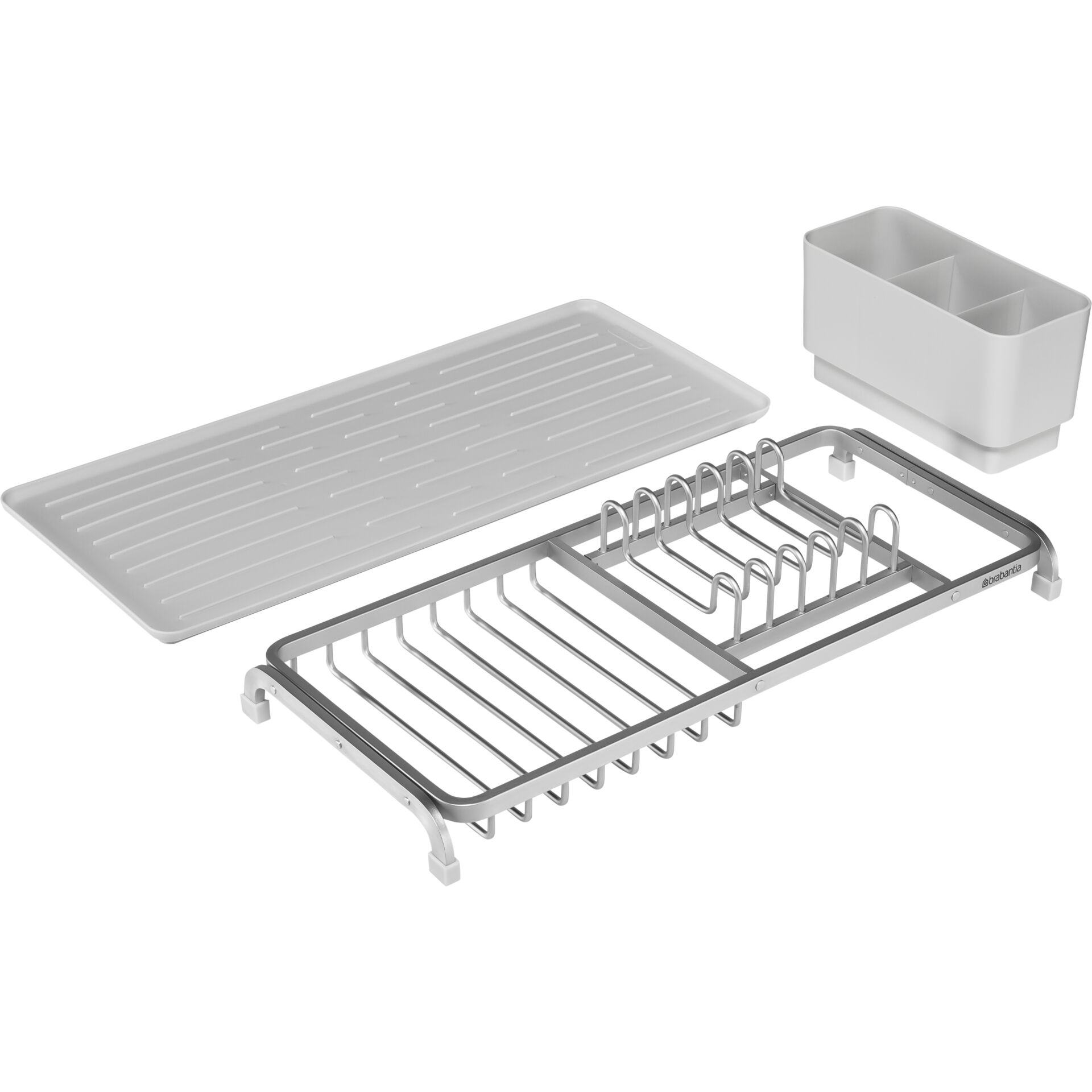Brabantia scolapiatti compact grigio chiaro