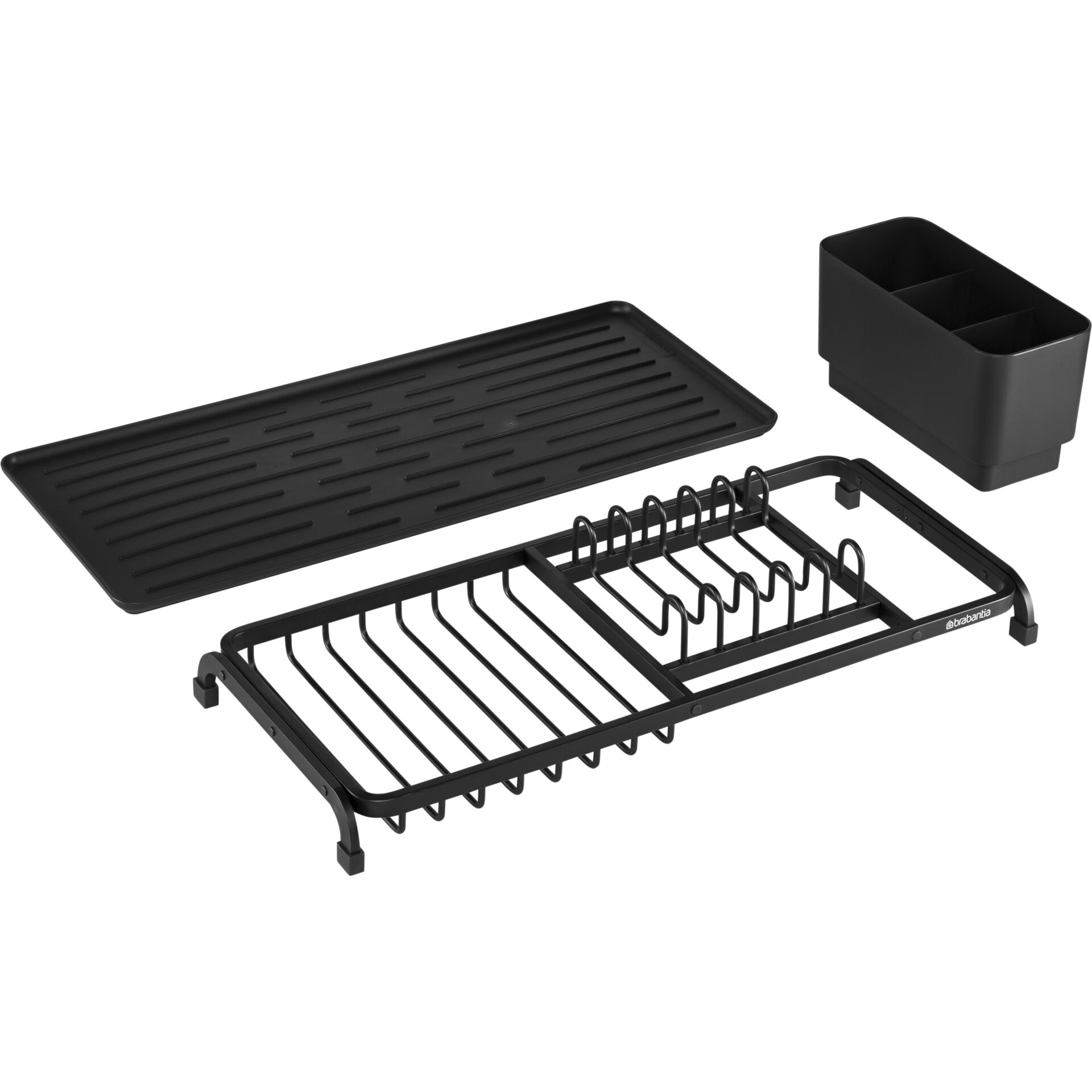 Brabantia scolapiatti  set grigio scuro