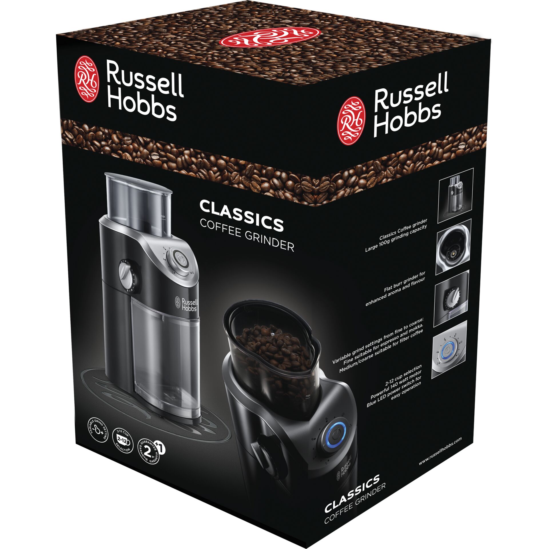 Russel Hobbs 23120-56 Classics macinino da caffe