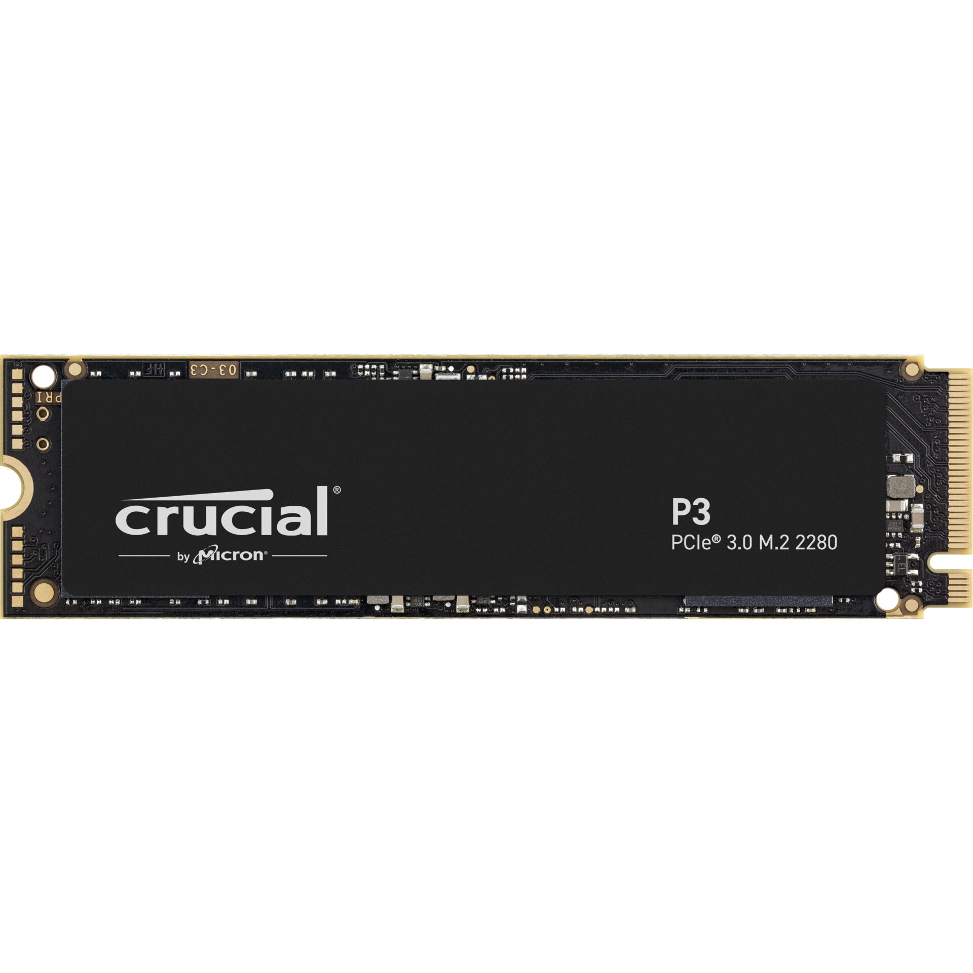 Crucial P3 500GB NVMe M.2 2280SS SSD