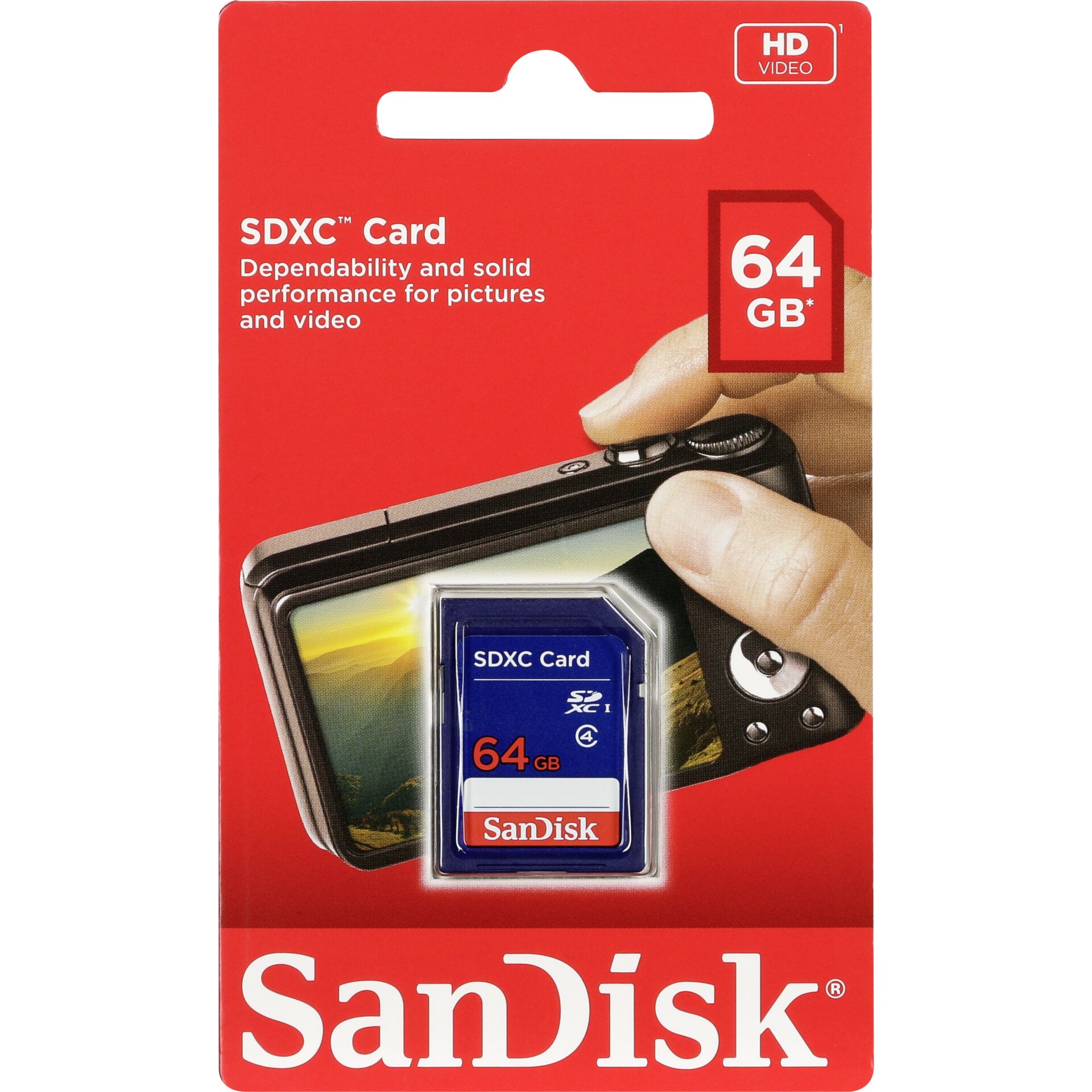 SanDisk SDXC Card           64GB SDSDB-064G-B35