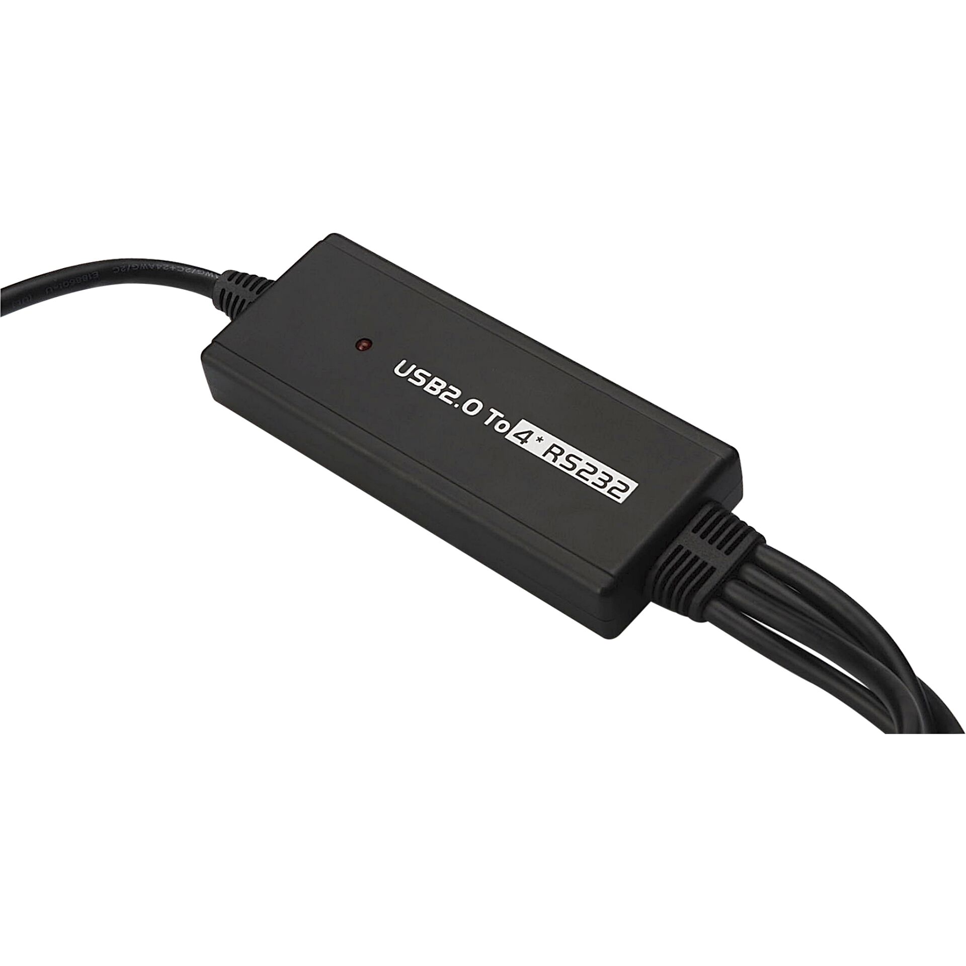 DIGITUS USB 2.0 to 4xRS232 Cable USB to Serial Adapter,  1,5