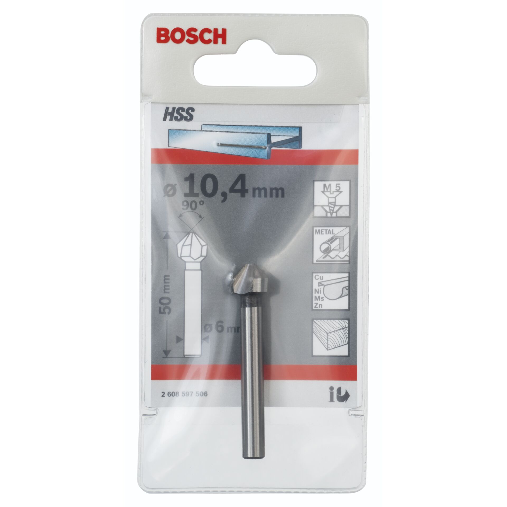 Bosch Kegelsenker 10,4 mm M5