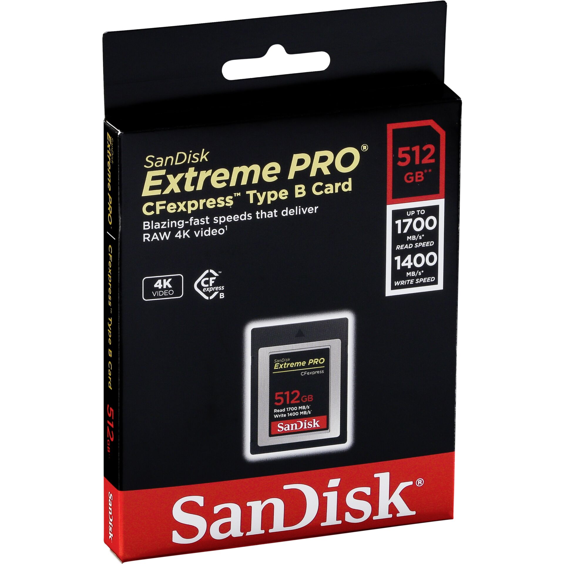 SanDisk CF Express Type 2  512GB Extreme Pro     SDCFE-512G-