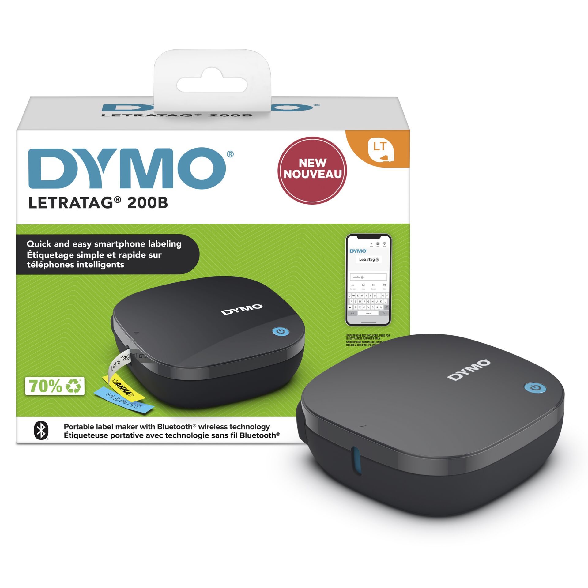 Dymo LetraTag LT-200 B