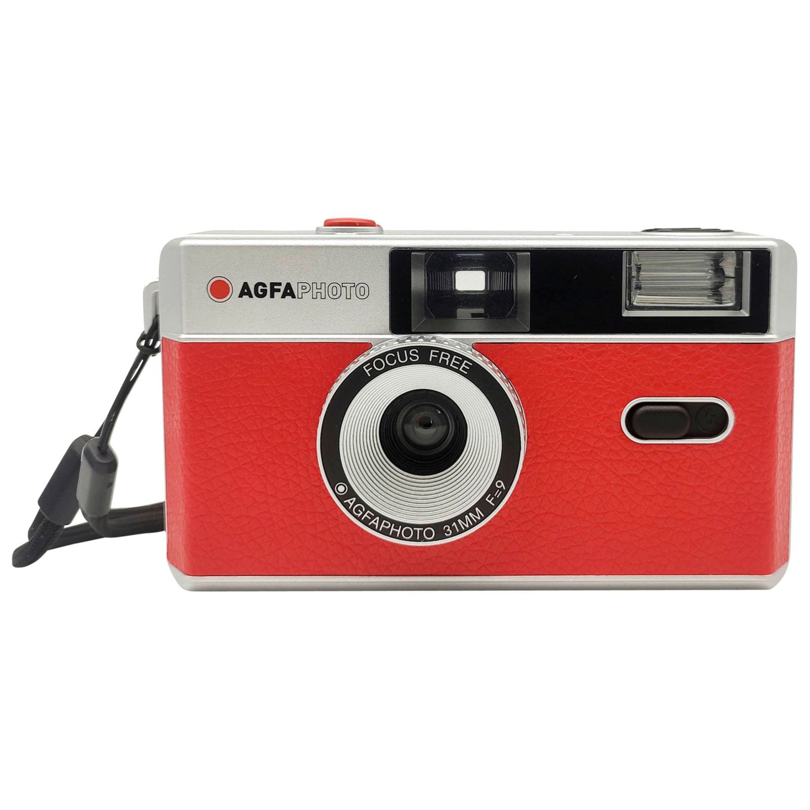 Agfaphoto Reusable Photo Camera 35mm rosso