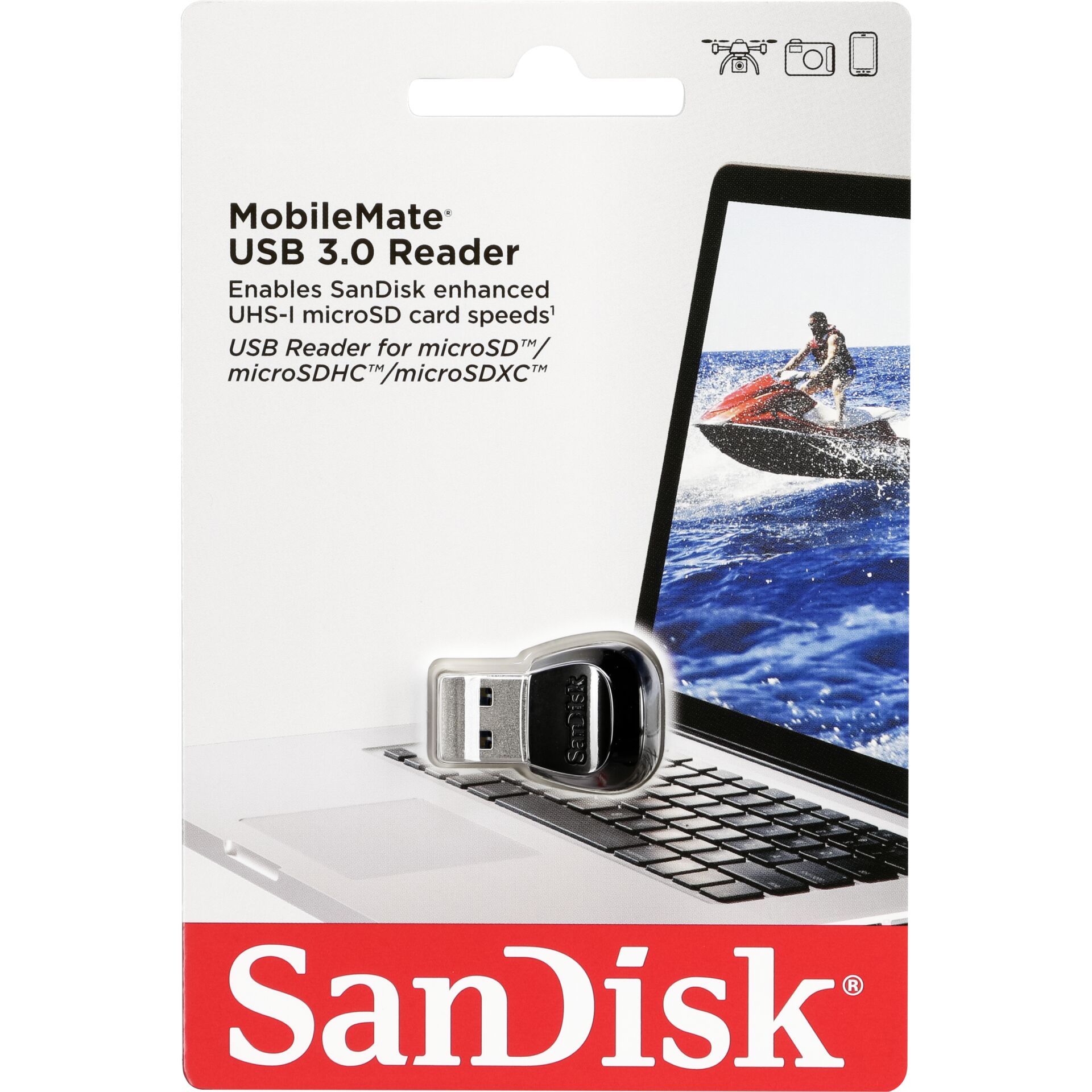 SanDisk Reader/Writer microSD UHS-I USB 3.0    SDDR-B531-GN6