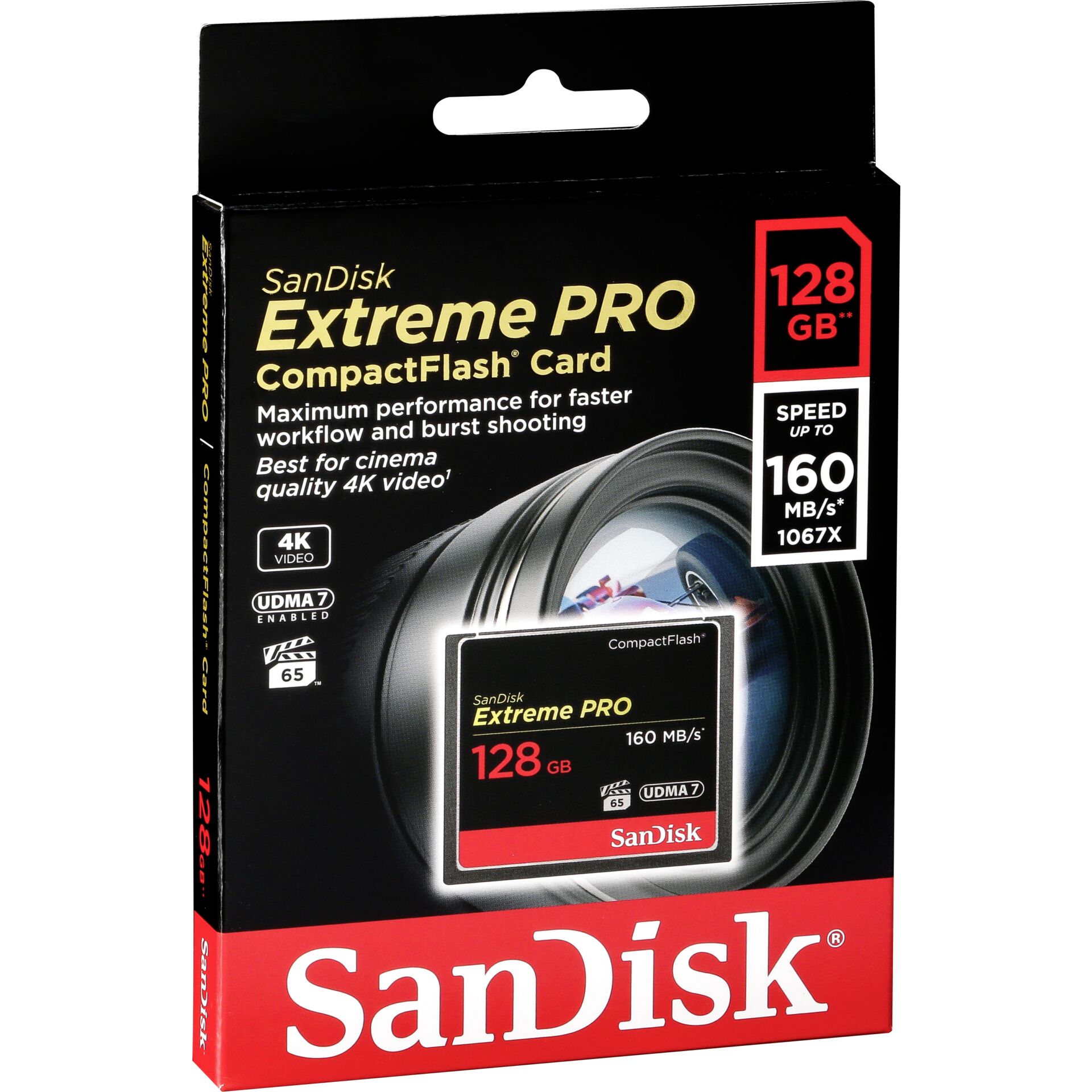 SanDisk Extreme Pro CF     128GB 160MB/s         SDCFXPS-128