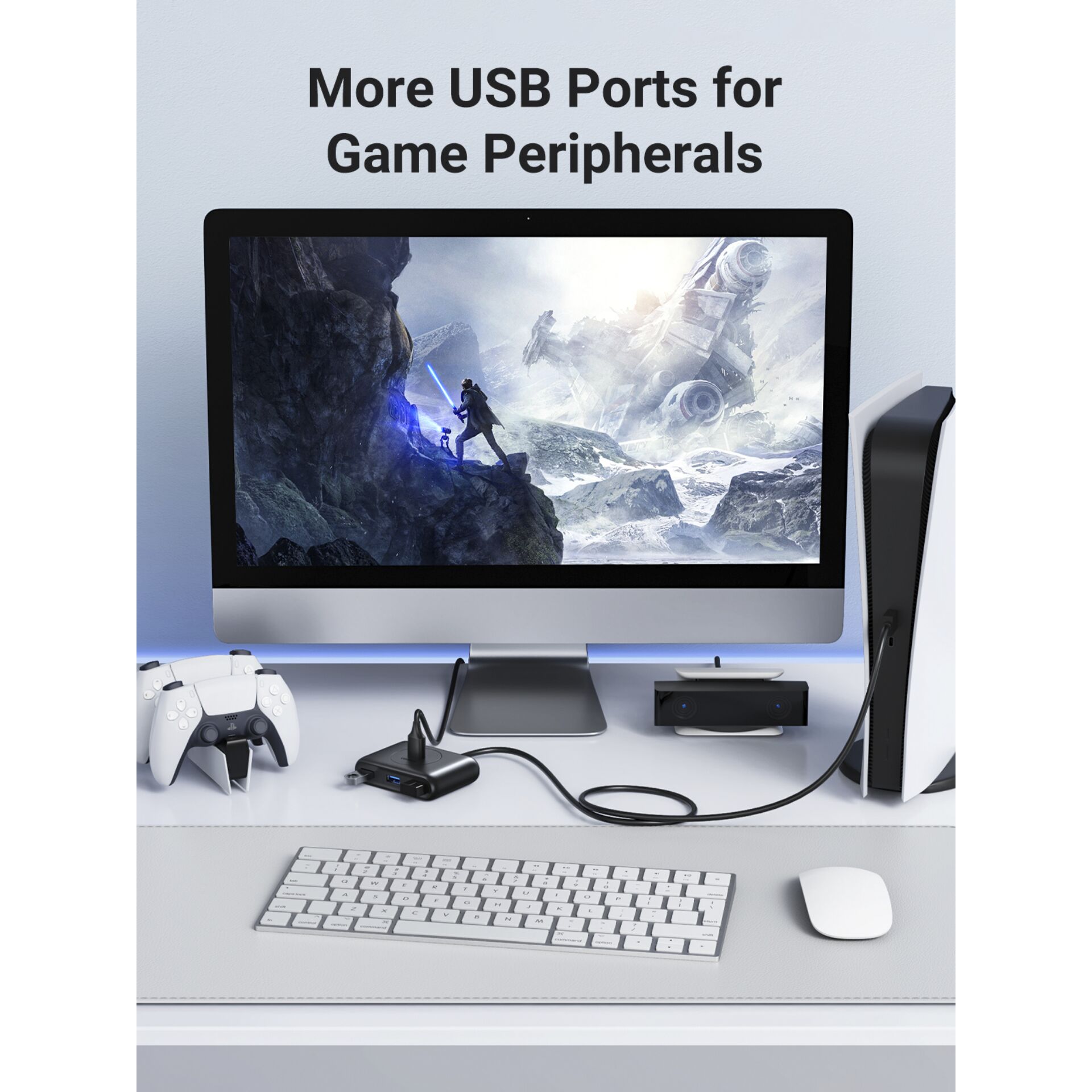 UGREEN 4-in-1 USB-A Hub 0,5 m