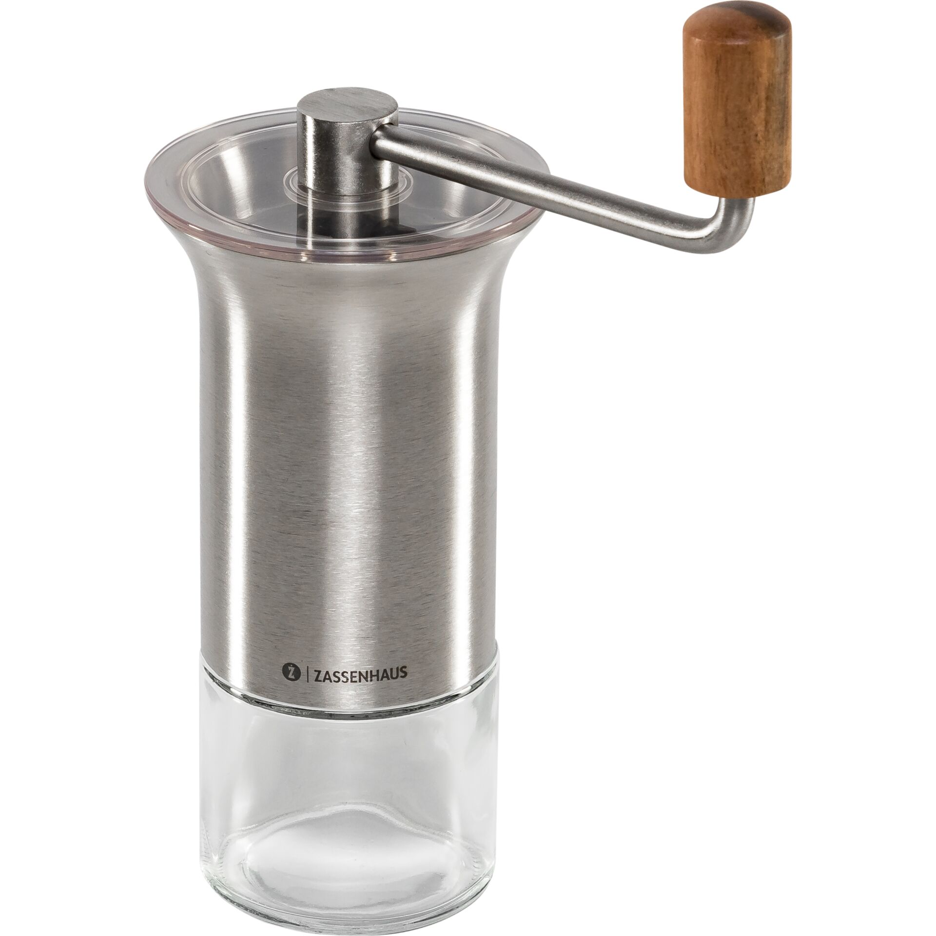 Zassenhaus macinacaffè BARISTA inox / vetro