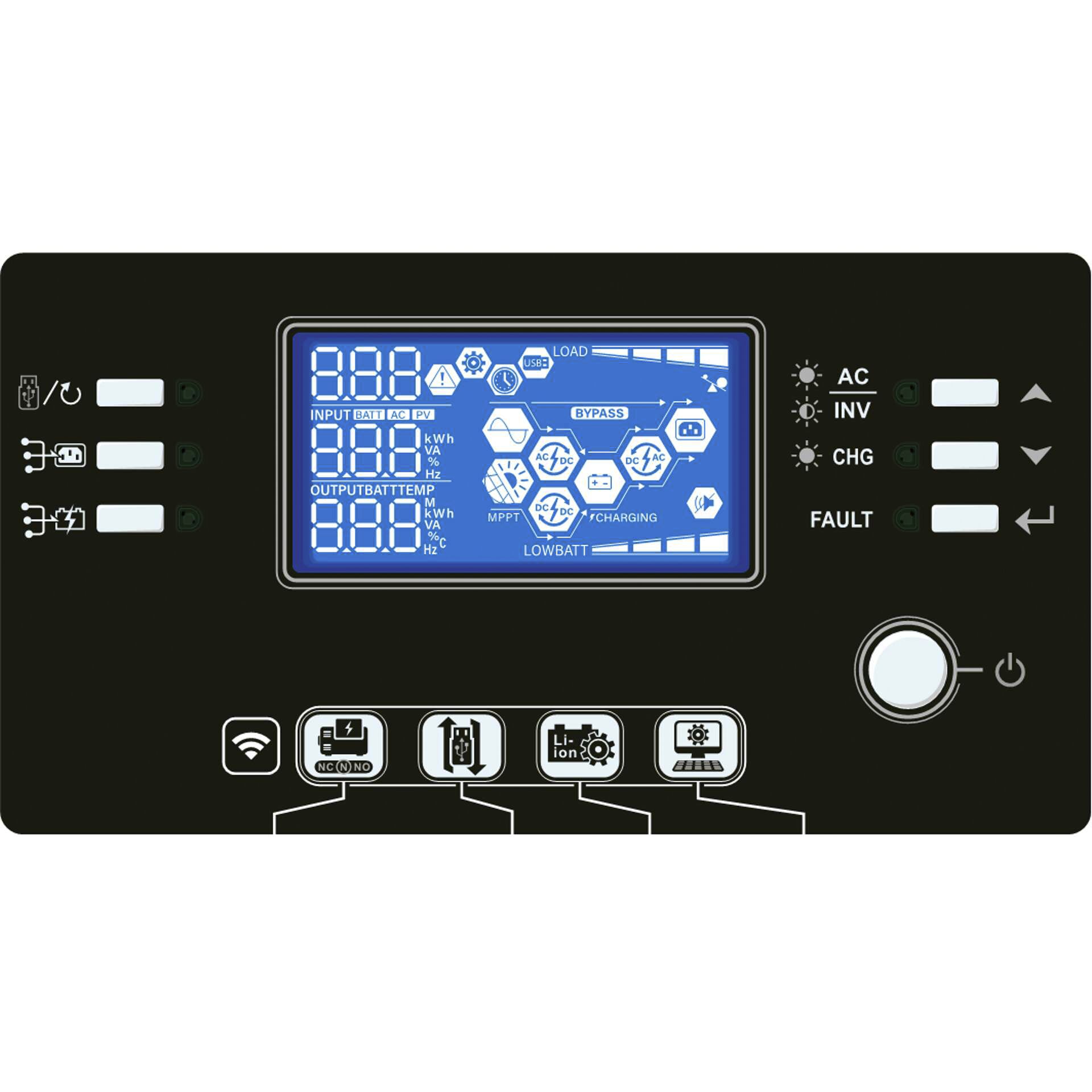 PowerWalker inverter solare 5000 ZRO Off-Grid