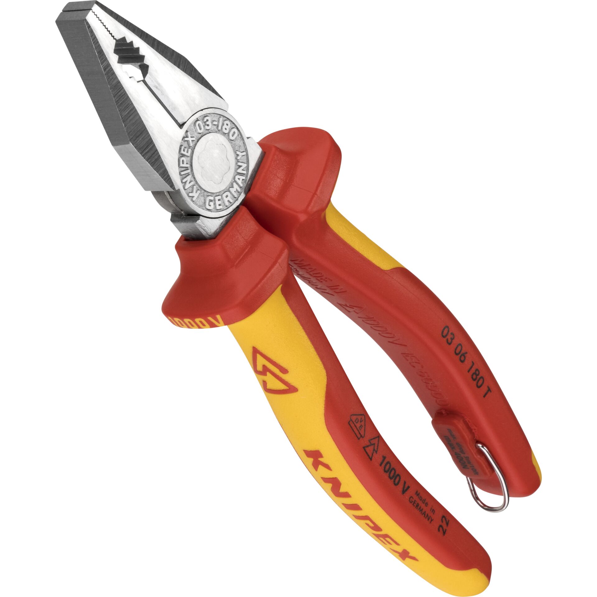 KNIPEX pinza universale con zone di presa