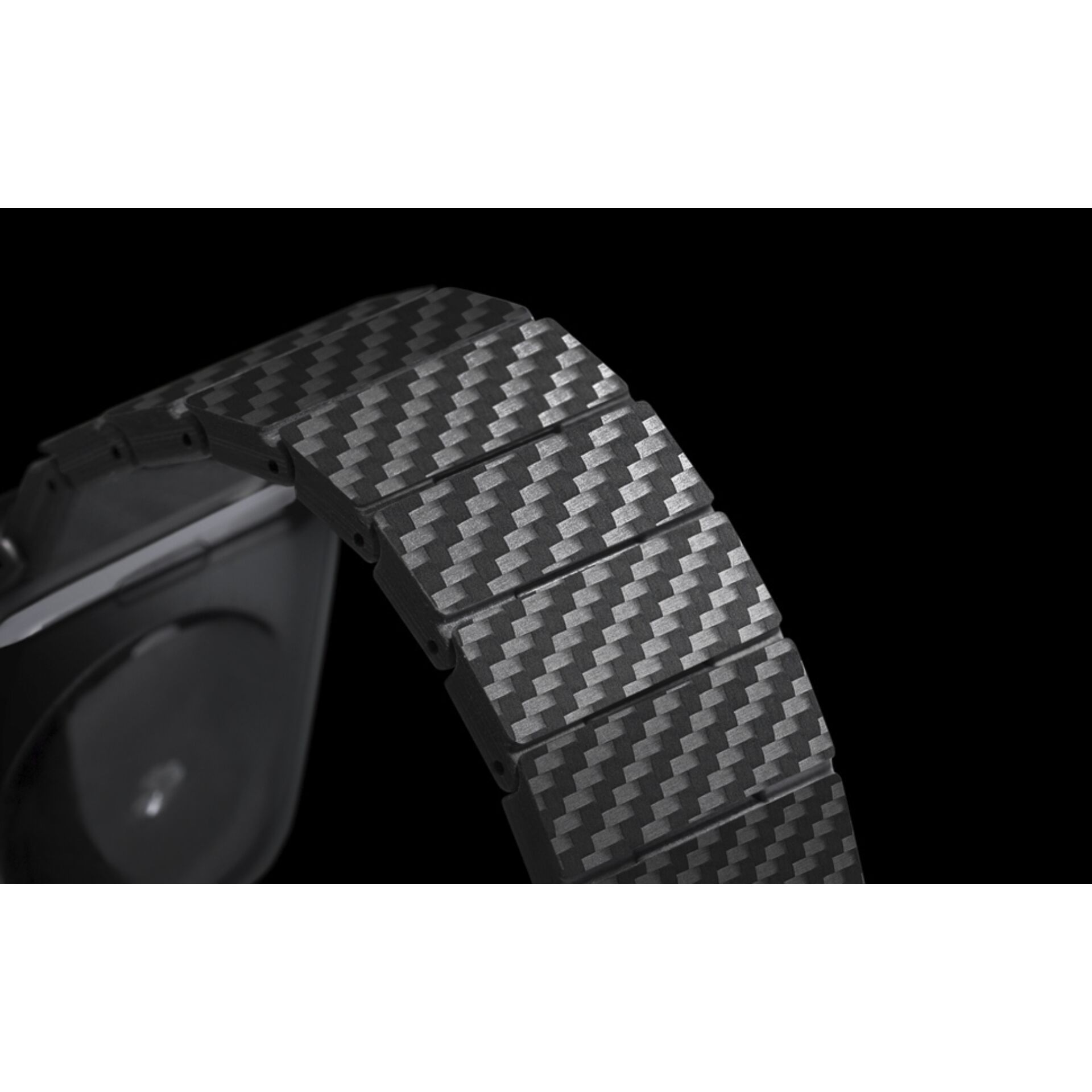 Pitaka Carbon Fiber Link Bracelet Modern Band 38-40mm