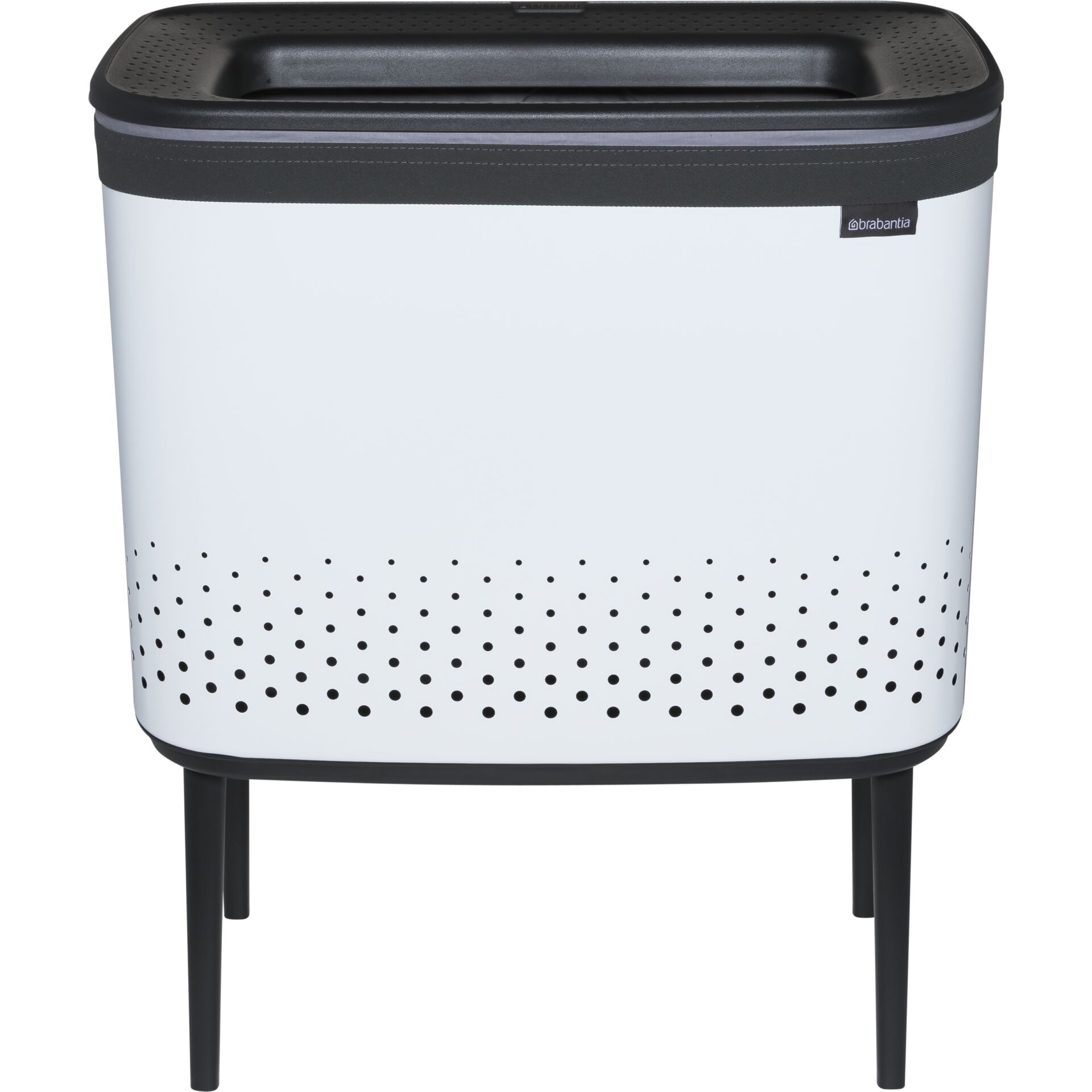 Brabantia Bo cesto portabiancheria 60 L bianco