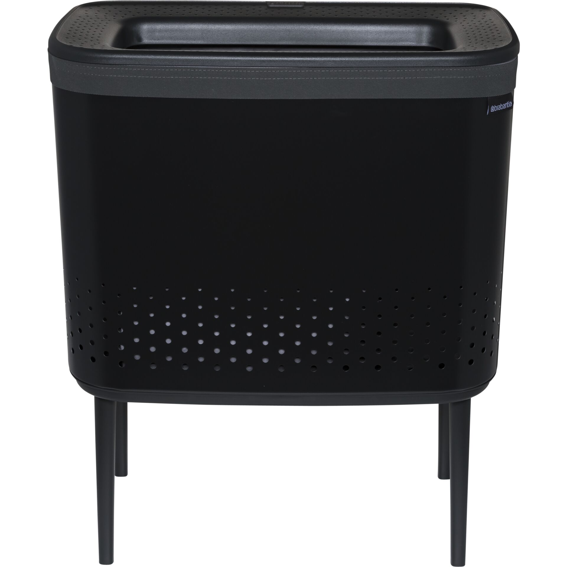 Brabantia Bo cesto portabiancheria 60 L nero