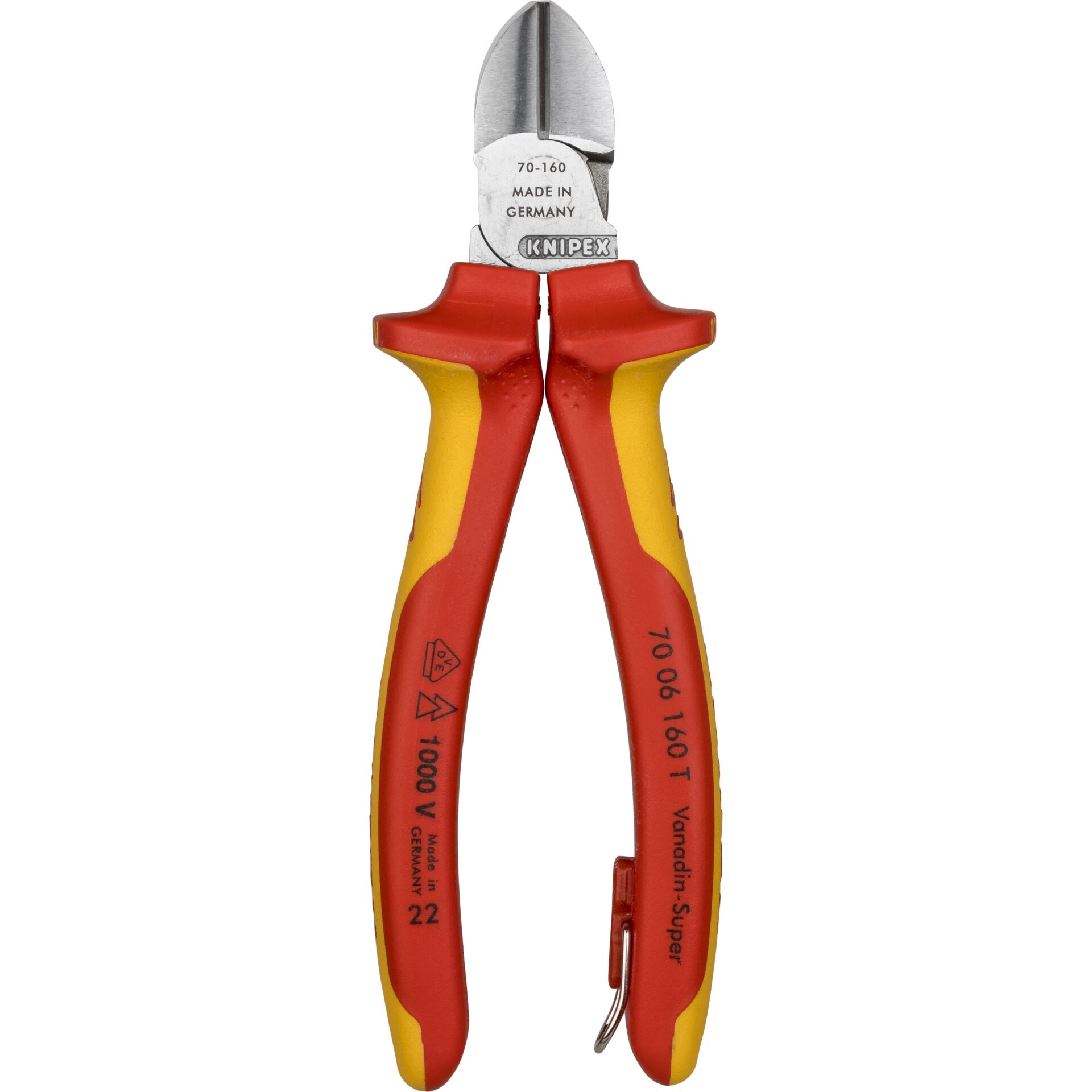 KNIPEX trochese laterale con anello di fissaggio