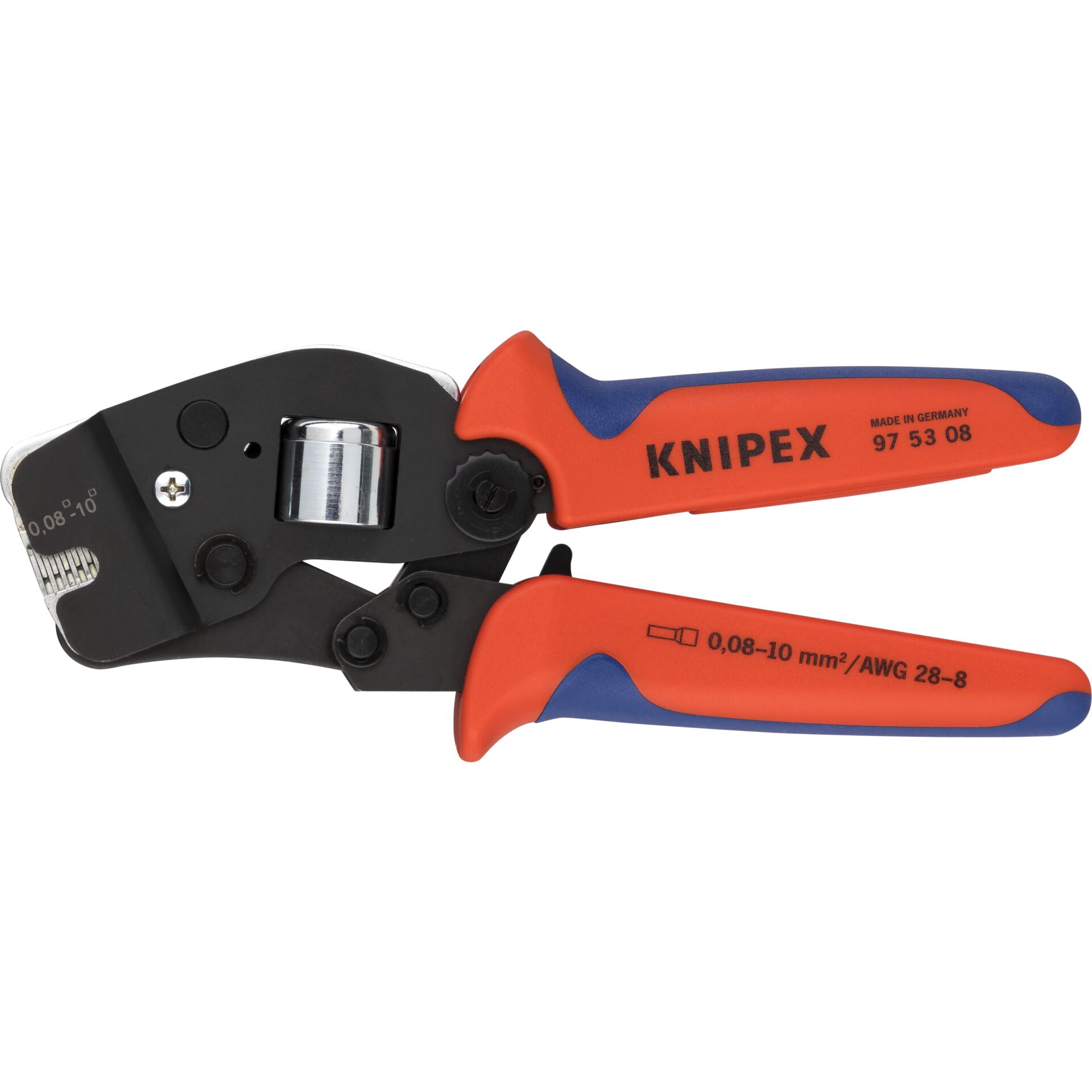 KNIPEX pinza di crimpaggio regolaz. autom. per term.bussola