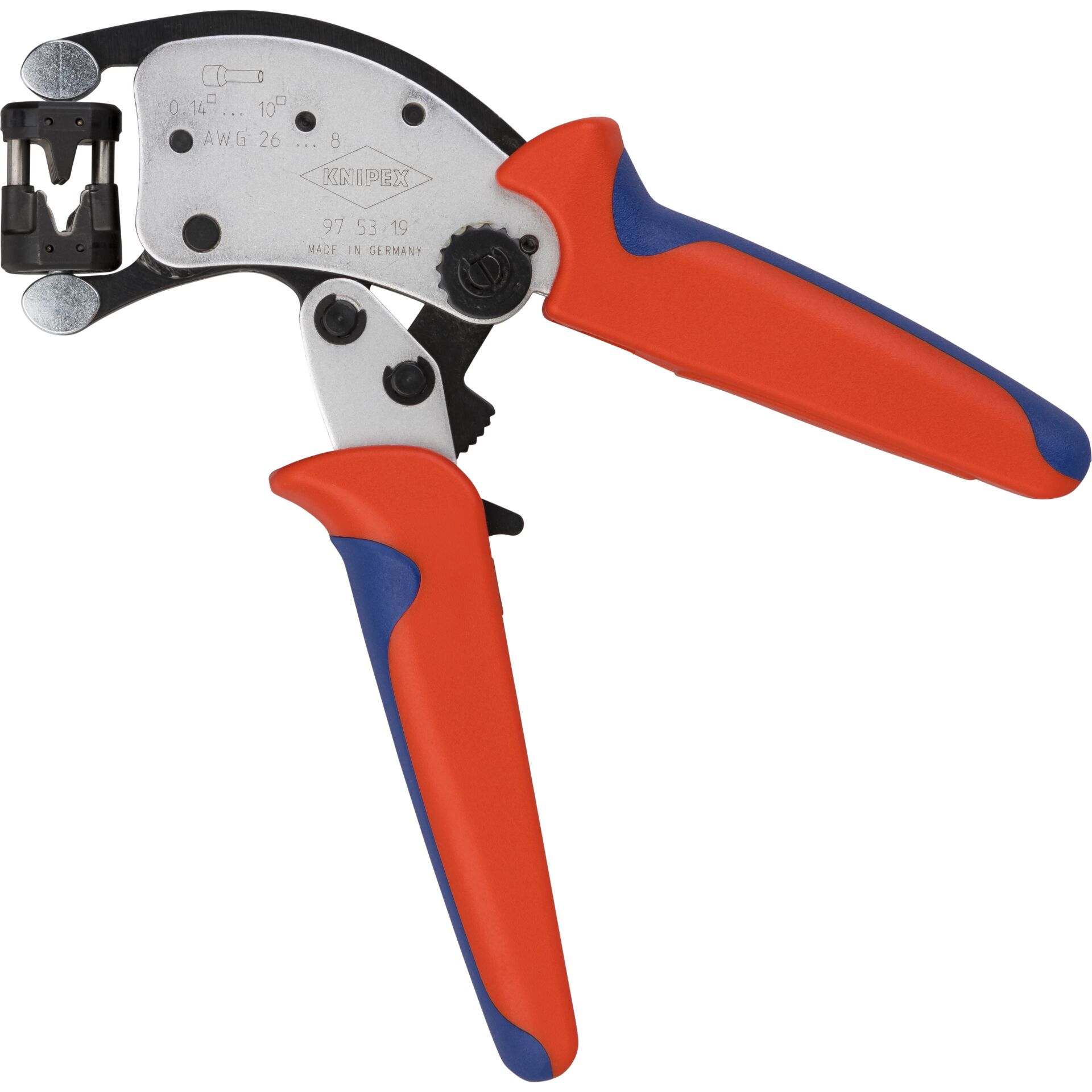 KNIPEX Twistor T regolaz. autom. pinza per terminali a busso