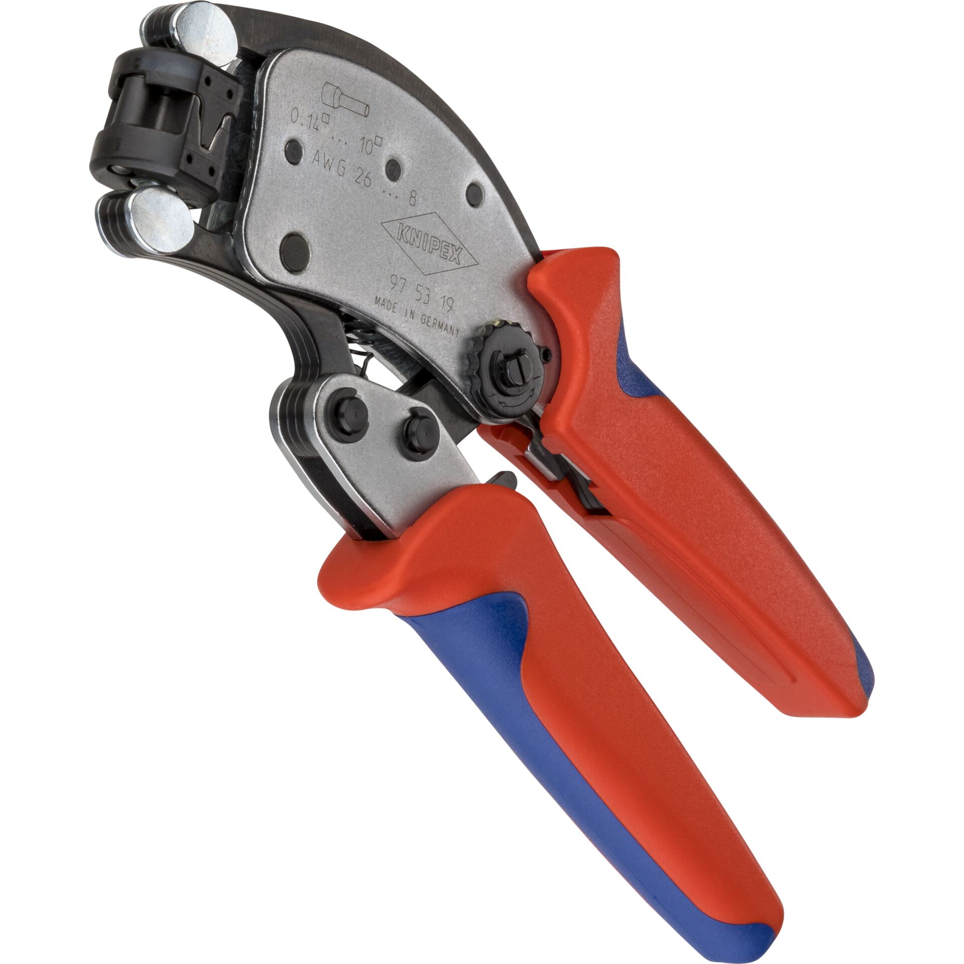 KNIPEX Twistor T regolaz. autom. pinza per terminali a busso