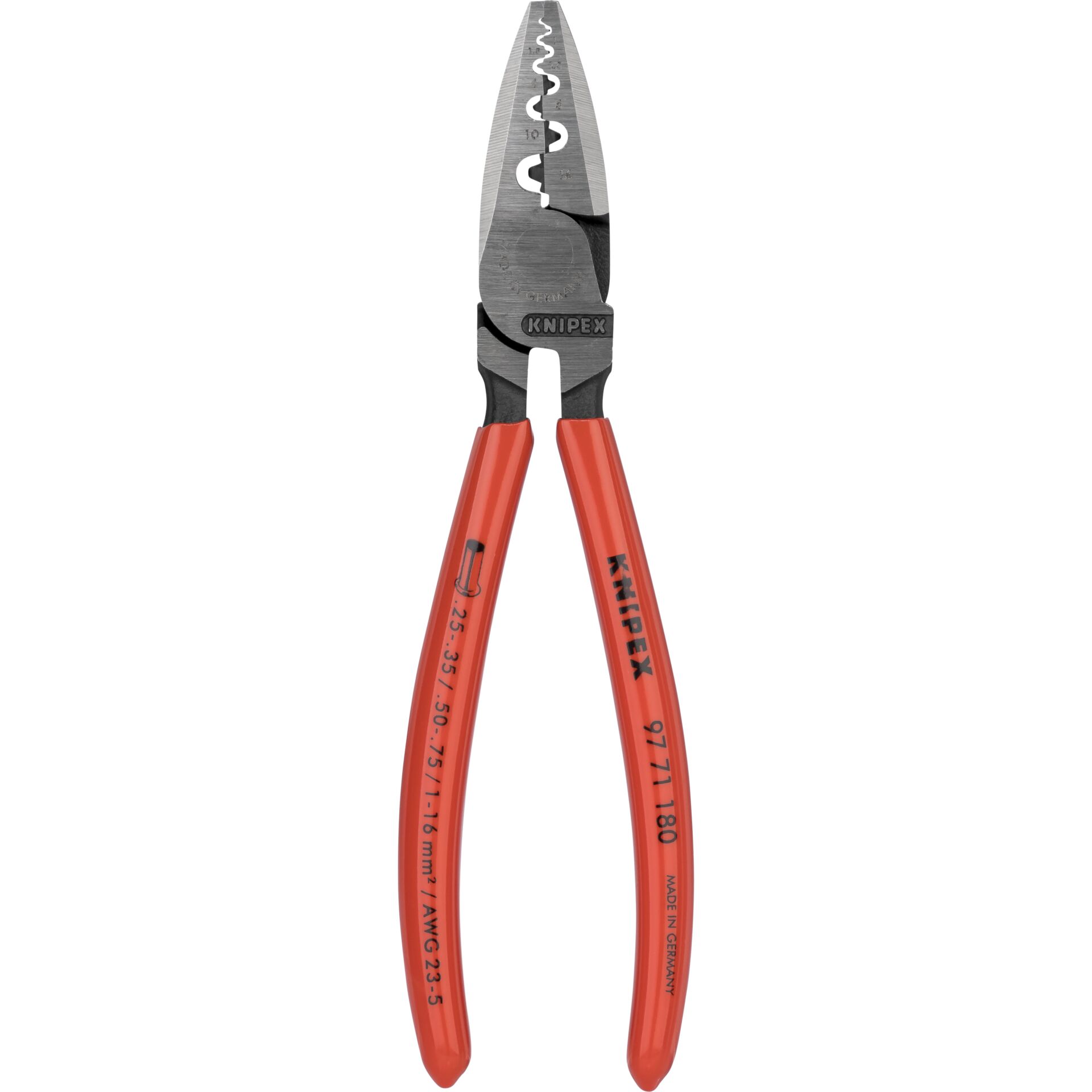 Knipex pinza per serrare terminali a bussola