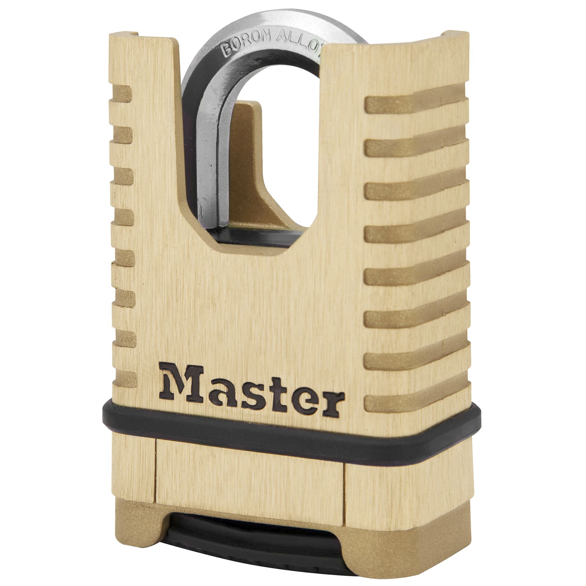 Master Lock Excell Padlock with bordered Shackle     M1177EU