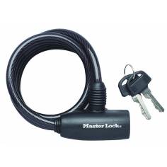 Master Lock lucchetto cavo a spirale 8mm 8126EURDPRO