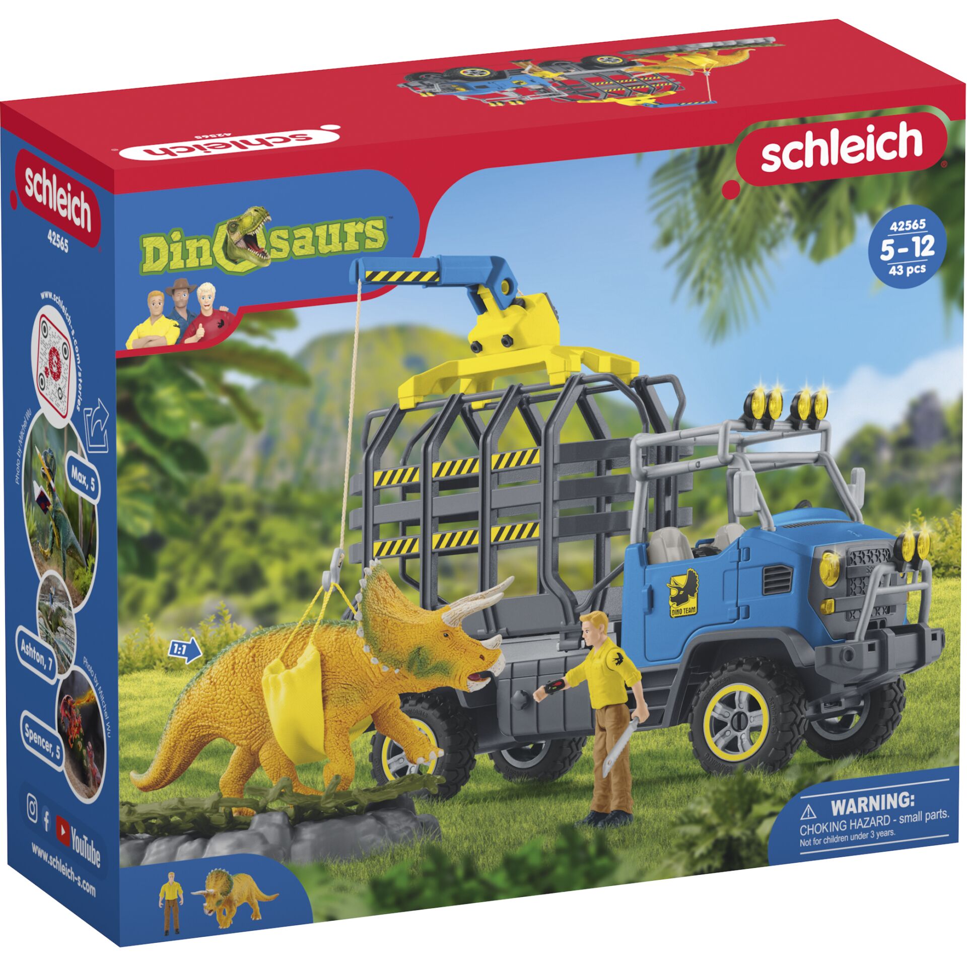 Schleich Dinosaurs      42565 Dino Transport Mission