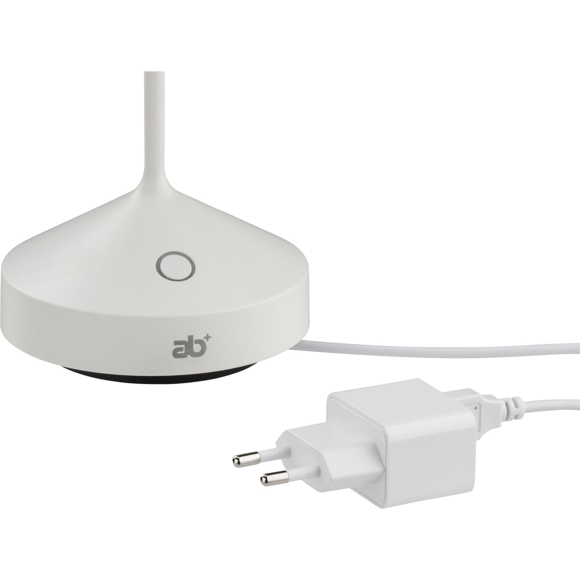 ab+ by Abert Tempo Lampada da tavolo portat. bianco