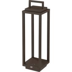 ab+ by Abert Resort lampada da tavolo portat. corten 2