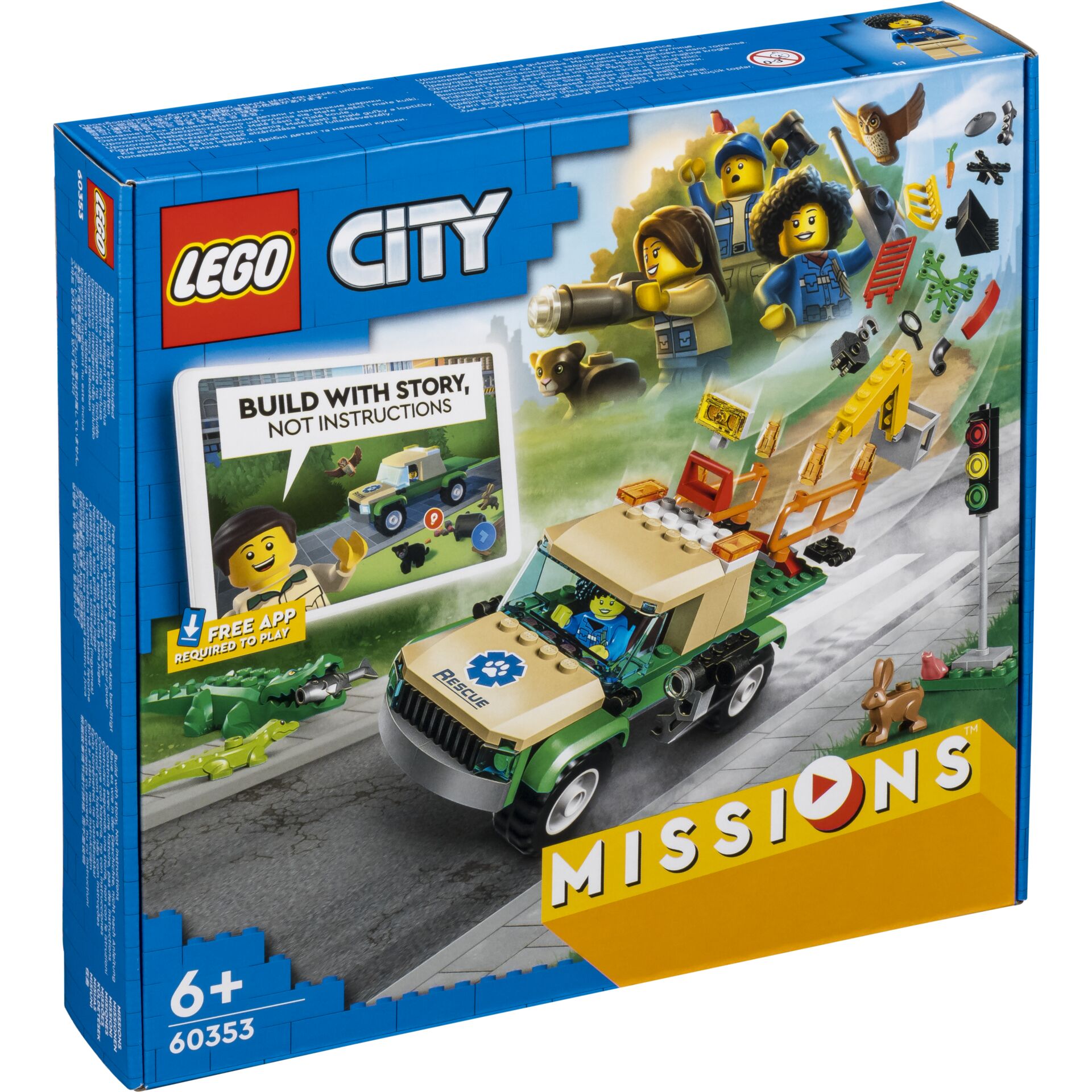 LEGO City 60353 Missioni di salvataggio animale