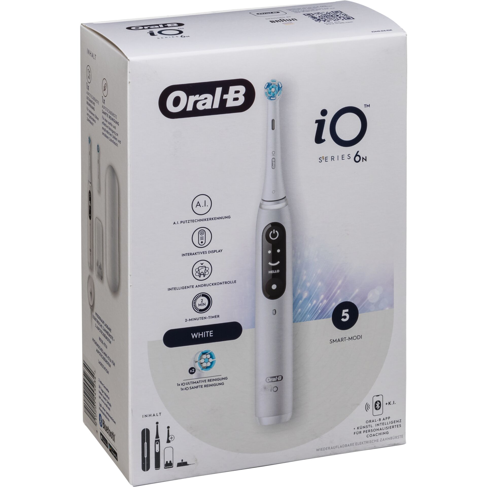 Oral-B iO Series 6 bianco + custodia