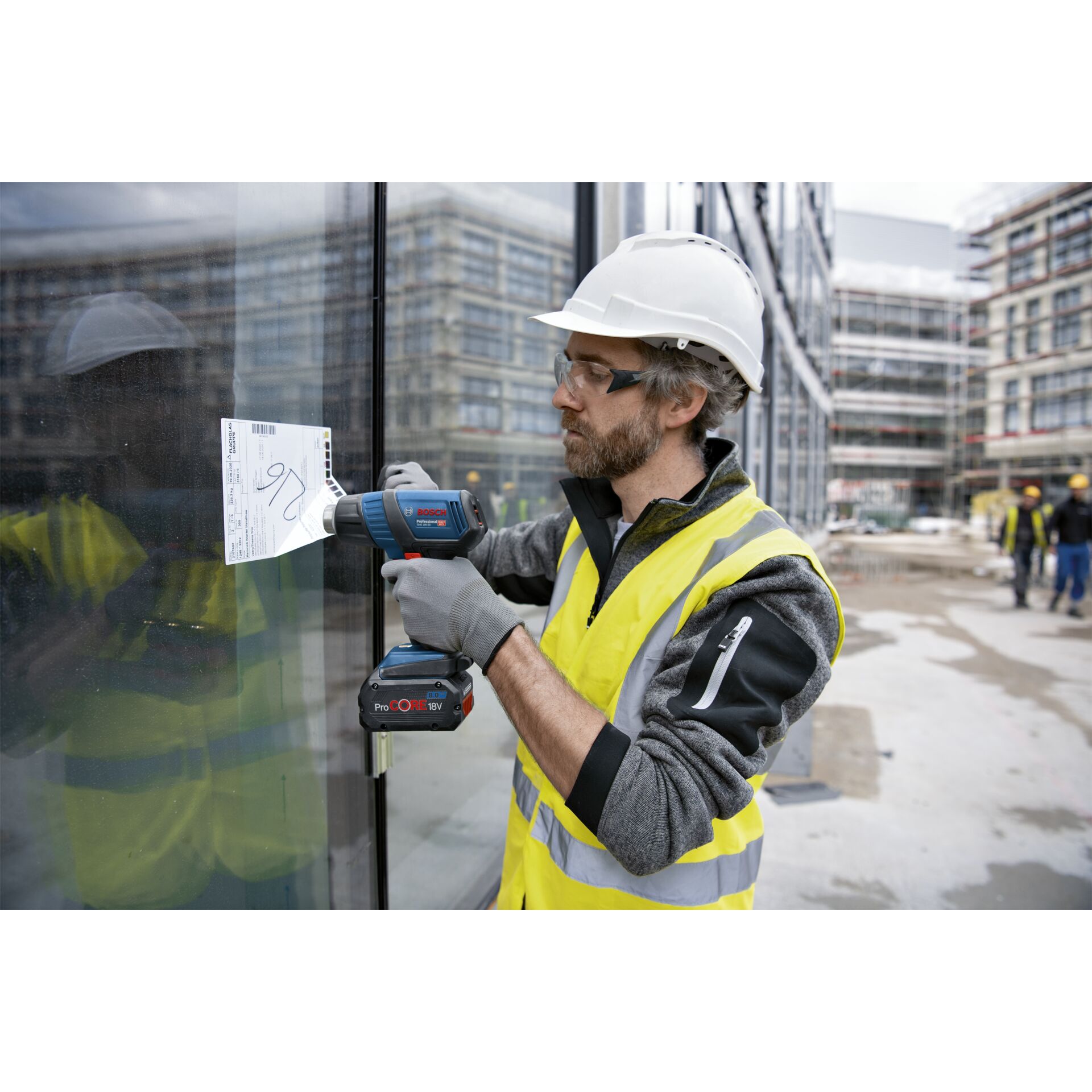 Bosch GHG 18V-50 Soffiatore d'aria calda a batt.