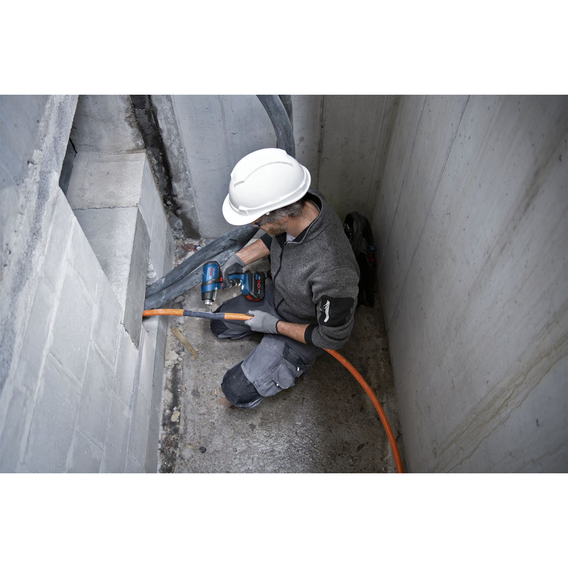 Bosch GHG 18V-50 Soffiatore d'aria calda a batt.