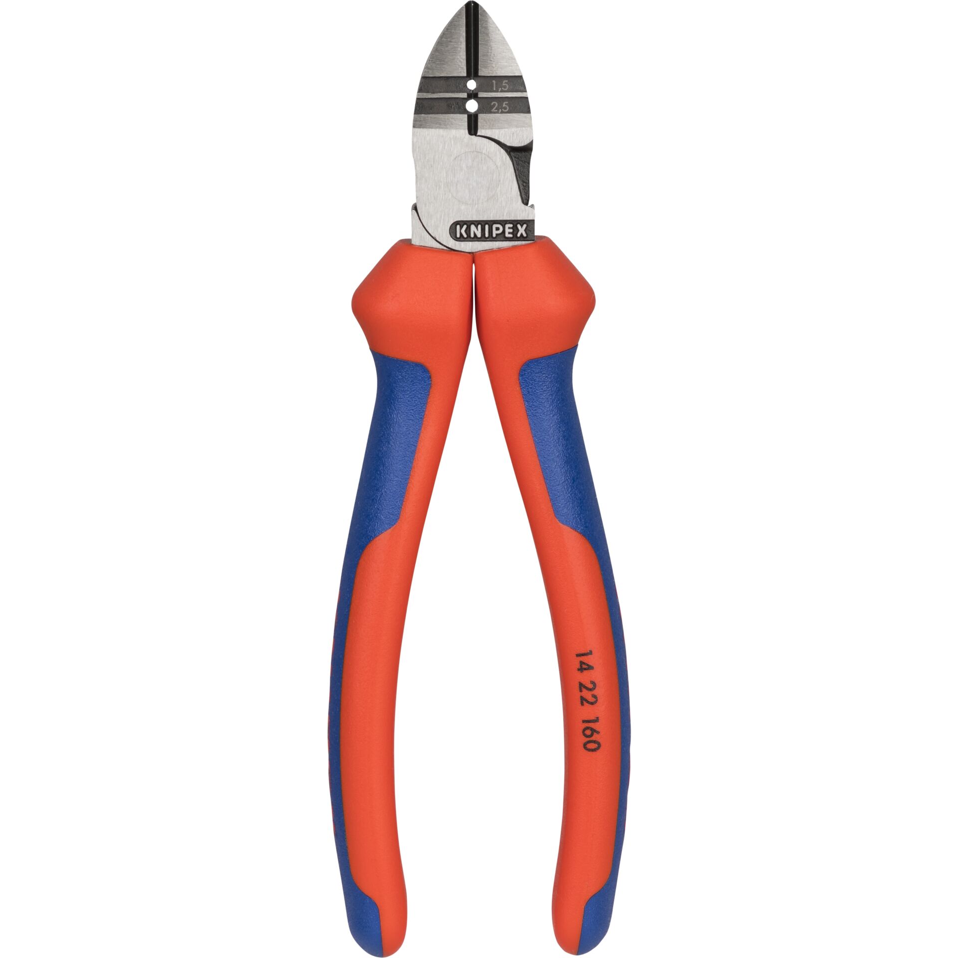 KNIPEX tronch. lat.con spelacavi