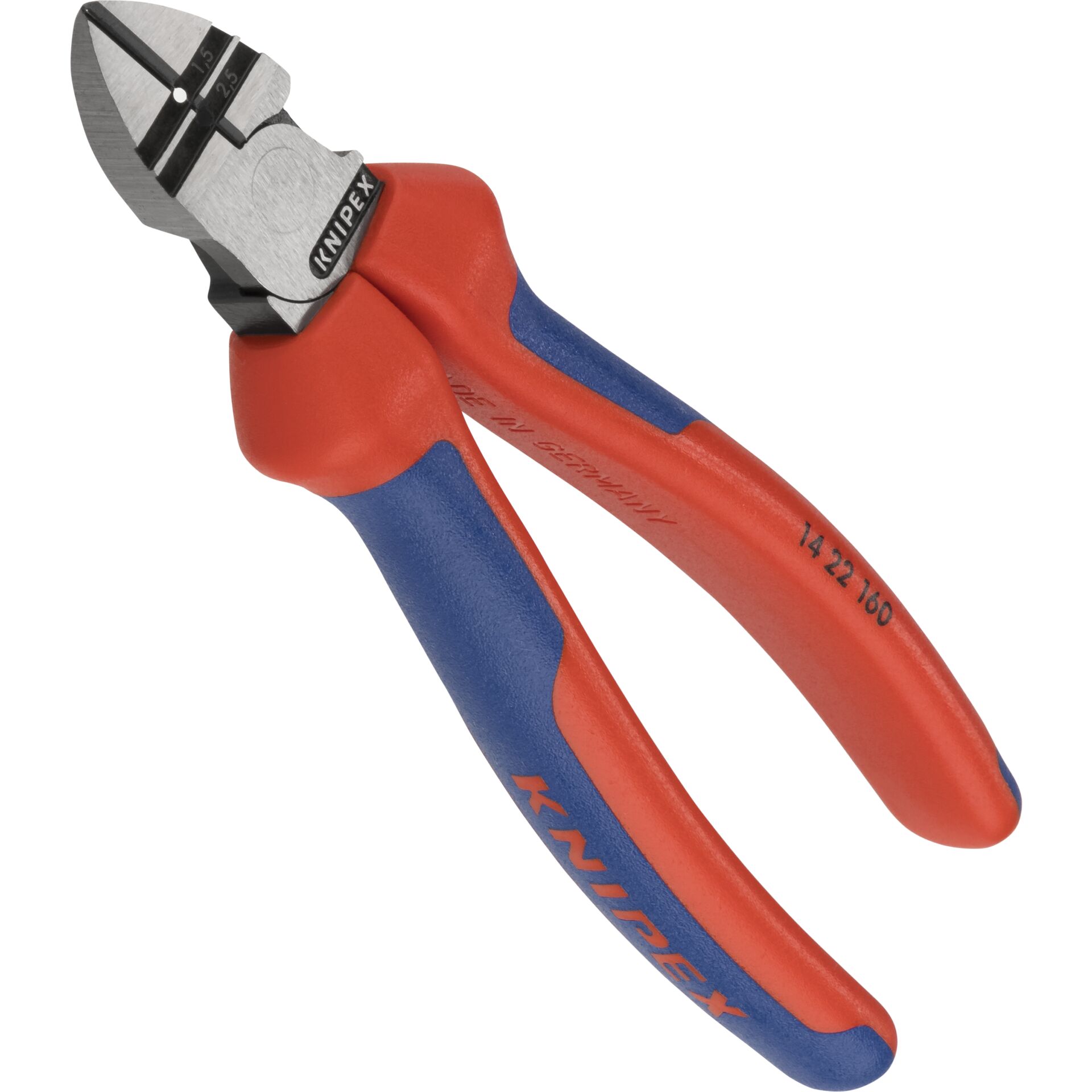 KNIPEX tronch. lat.con spelacavi