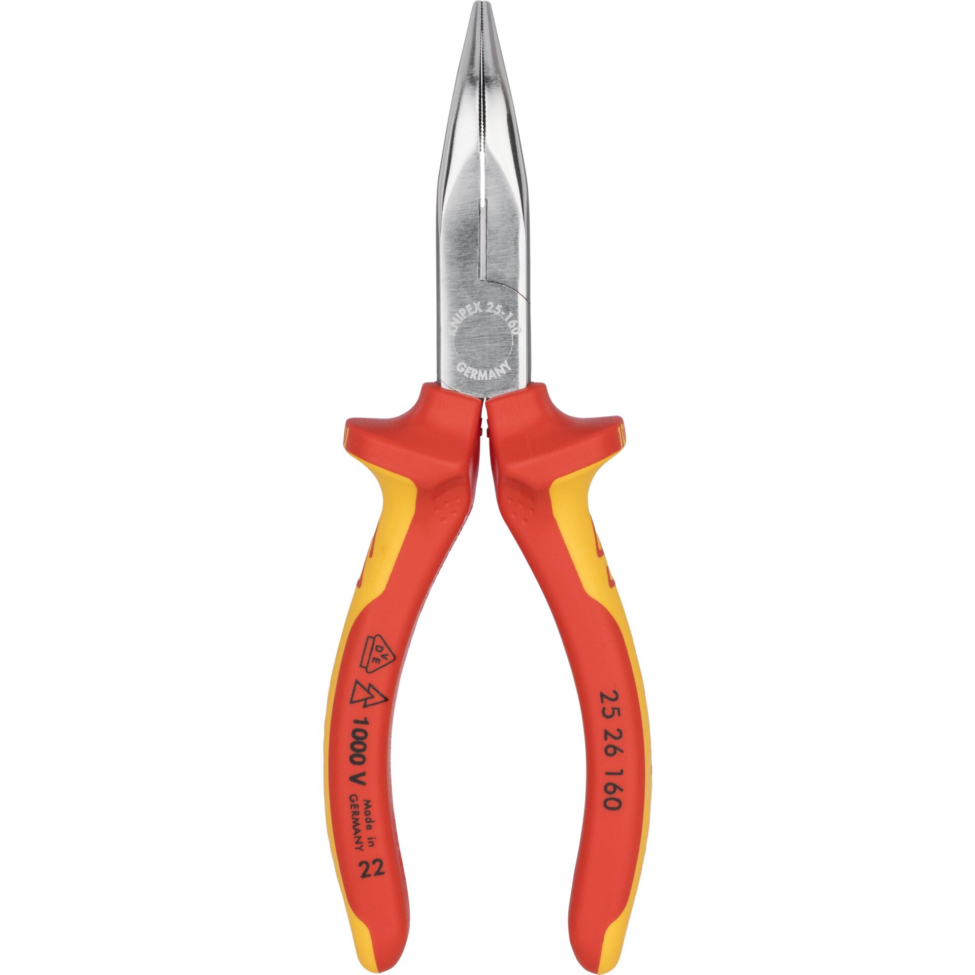 KNIPEX pinza becchi mezzotondi con tronch.