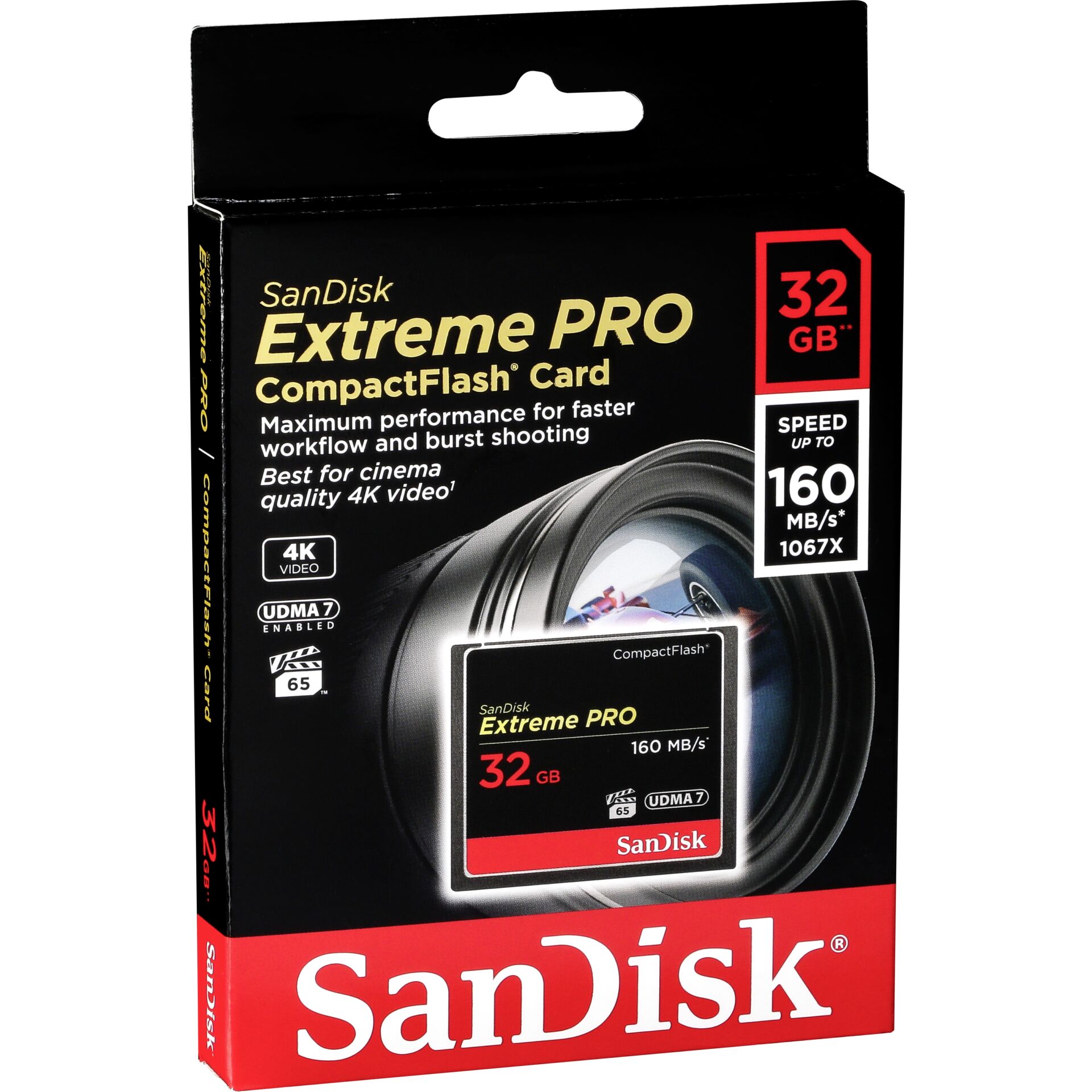 SanDisk Extreme Pro CF      32GB 160MB/s         SDCFXPS-032