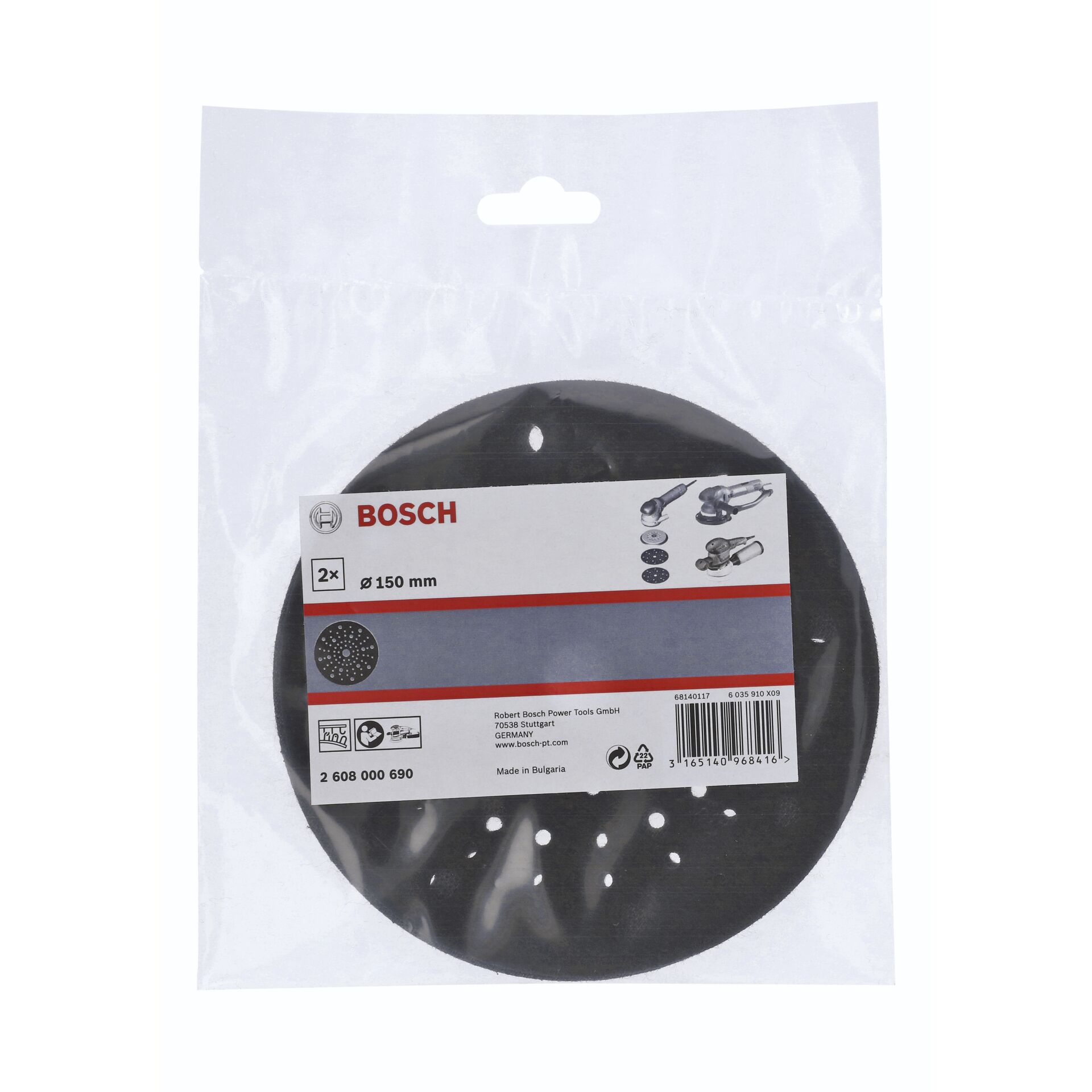 Bosch Sanding Disc Protector Random Orbit Sander 150mm