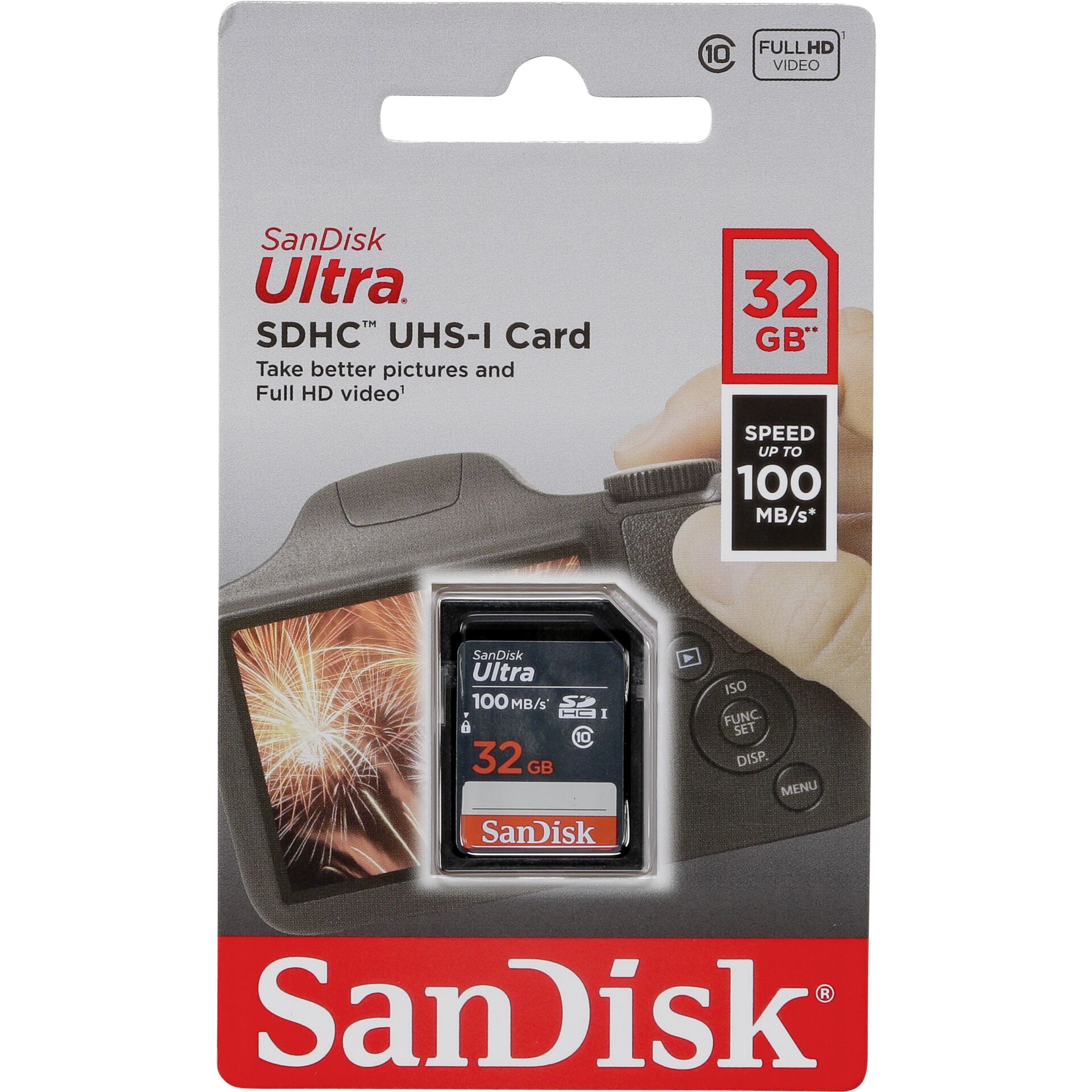 SanDisk Ultra Lite SDHC     32GB 100MB/s       SDSDUNR-032G-