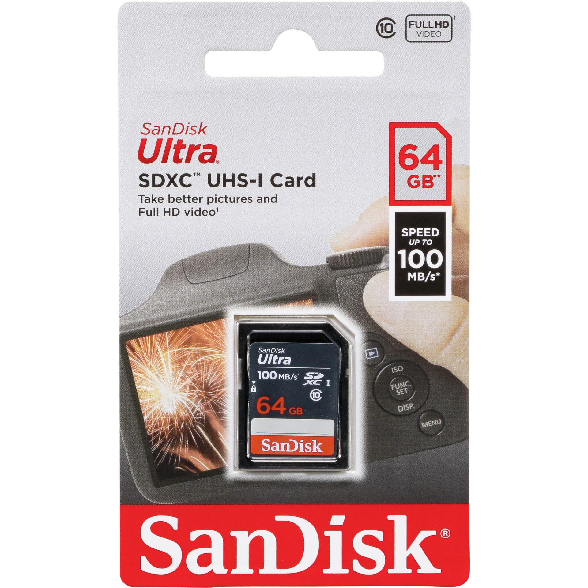 SanDisk Ultra Lite SDXC     64GB 100MB/s       SDSDUNR-064G-