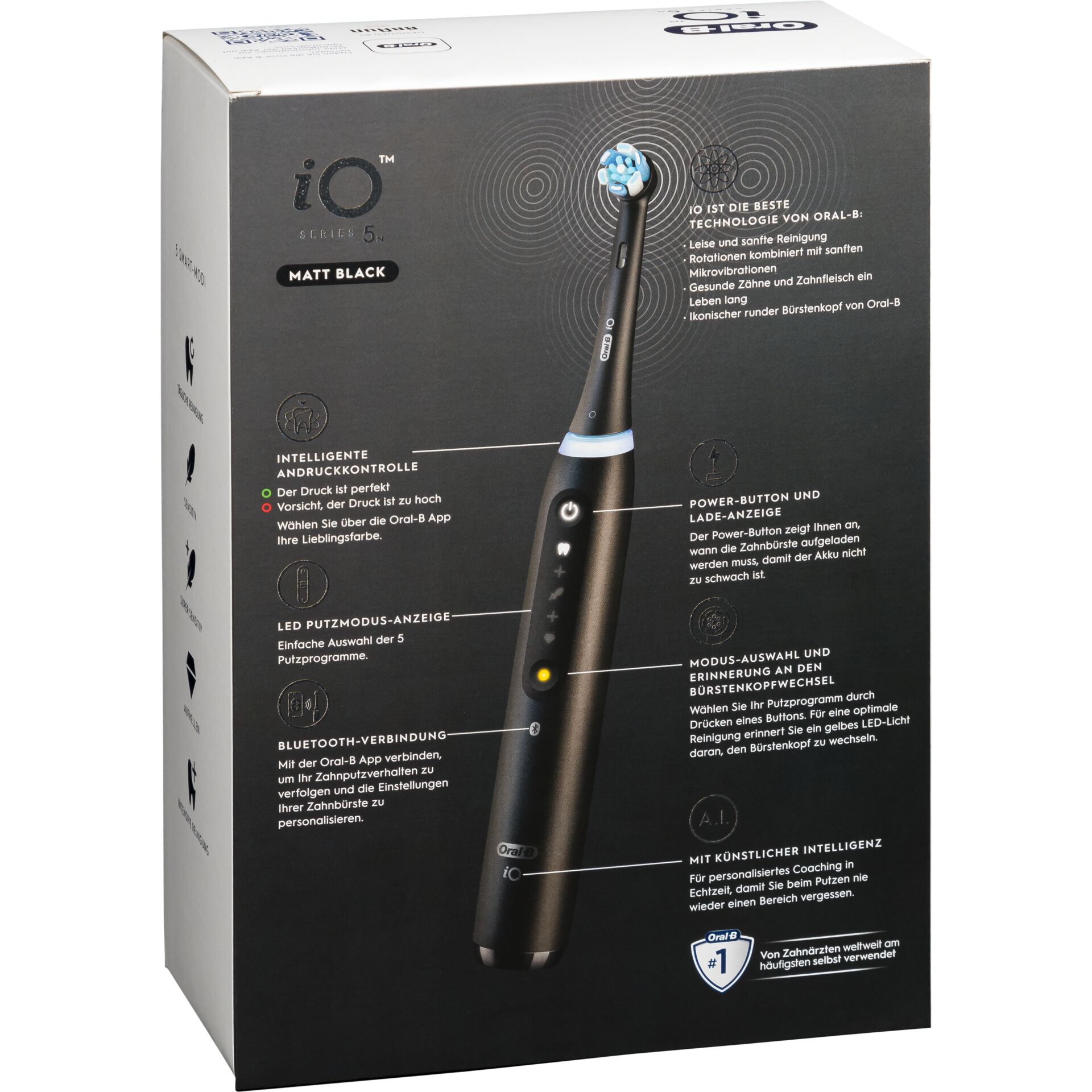 Oral-B iO Series 5 opaco nero